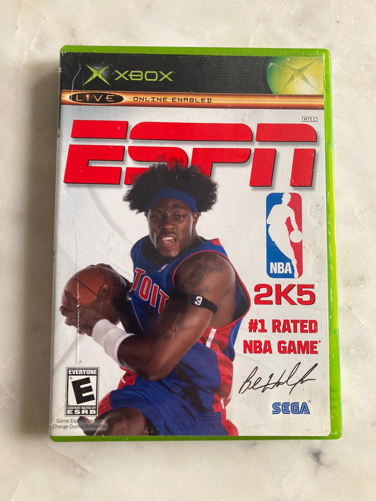 ESPN NBA 2K5  |  Xbox  |  Case Only (No disc or manual)