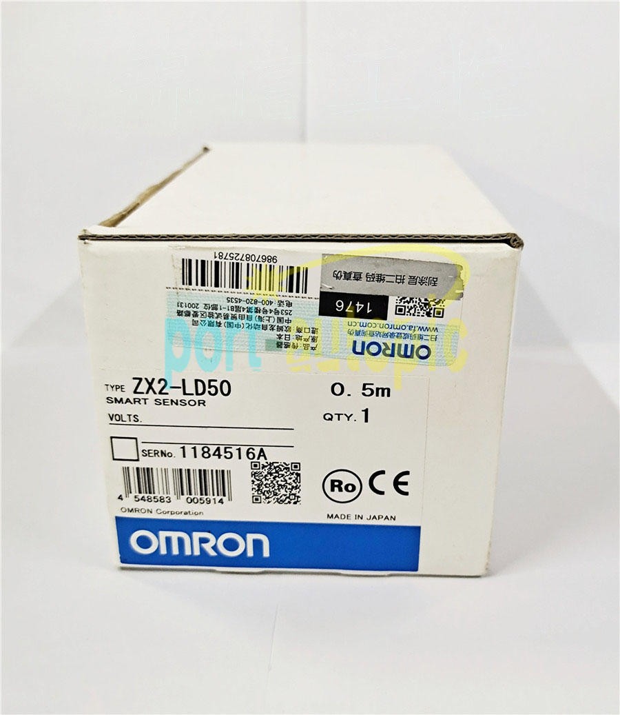 1x NEW Omron ZX2-LD50 Laser Sensor