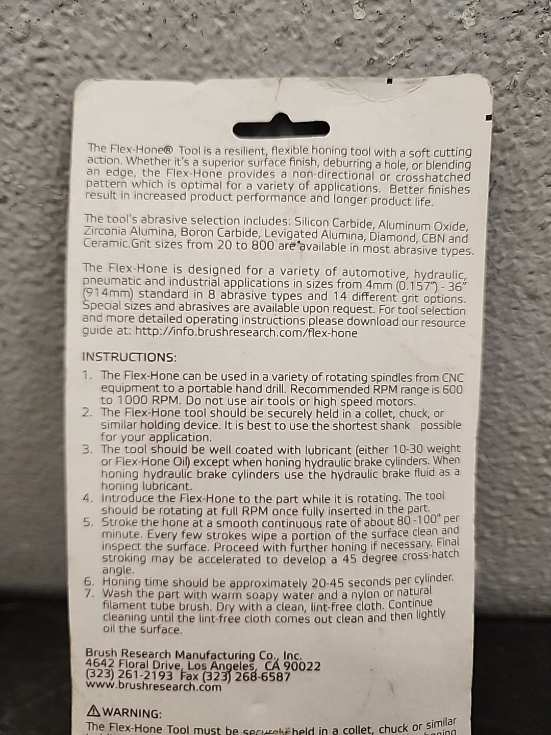 LOT OF 3 Flex-Hone Tool Bc2 Flex-Hone, Different Sizes.