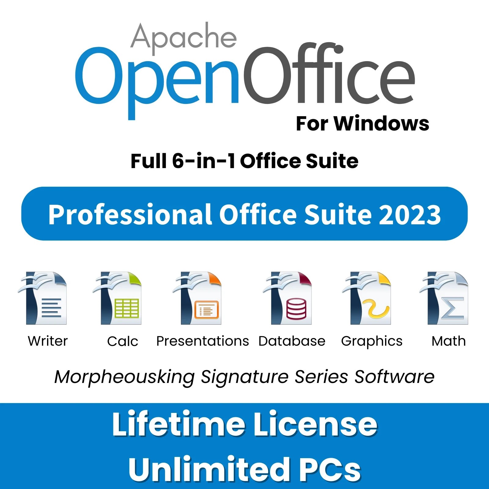 Open Office Software Suite for Windows-CD-Word Processing-Home-Student-Business