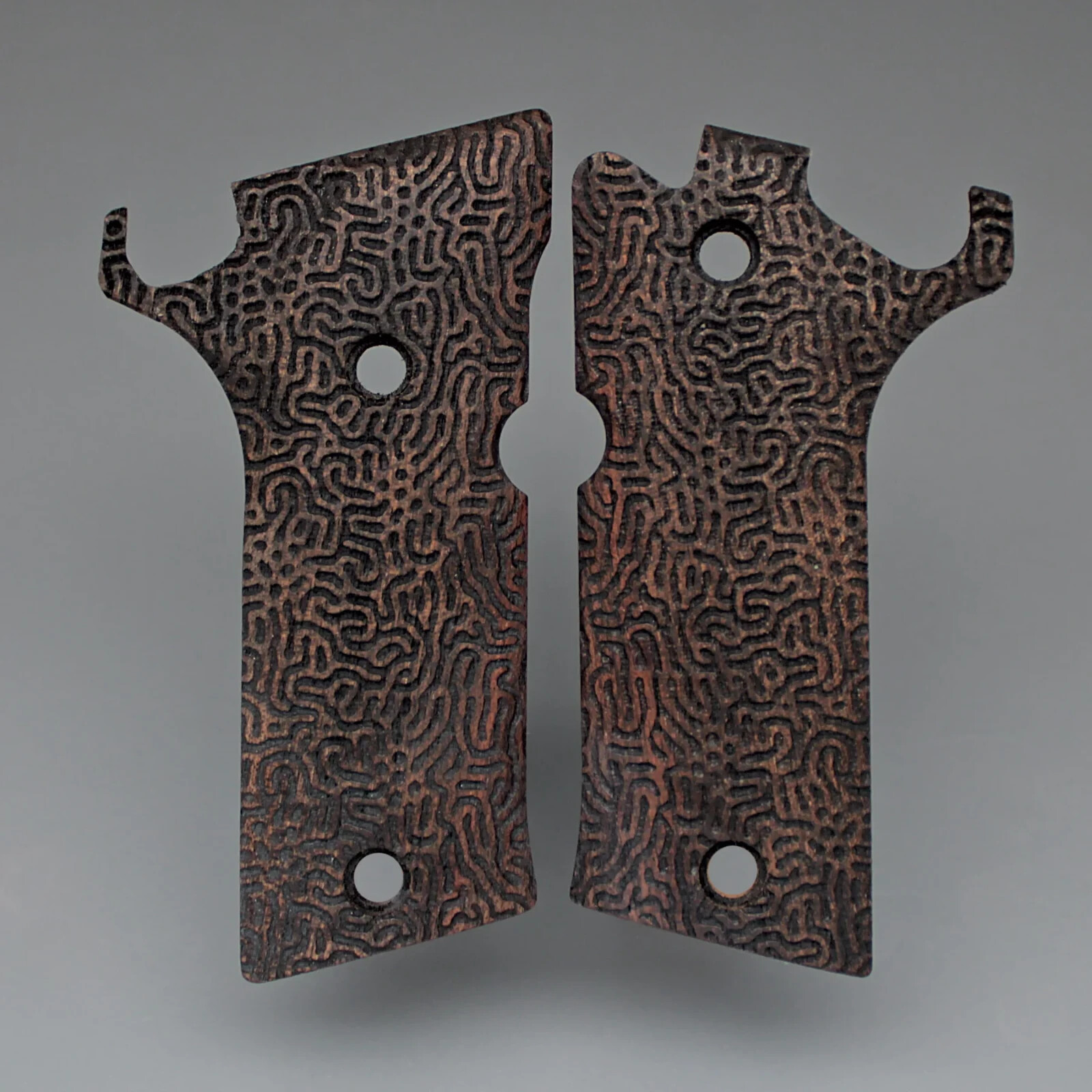 NEW Beretta 92X Gun Grips Set Laser Engraved Turkish Walnut Wood Nice pistol HND