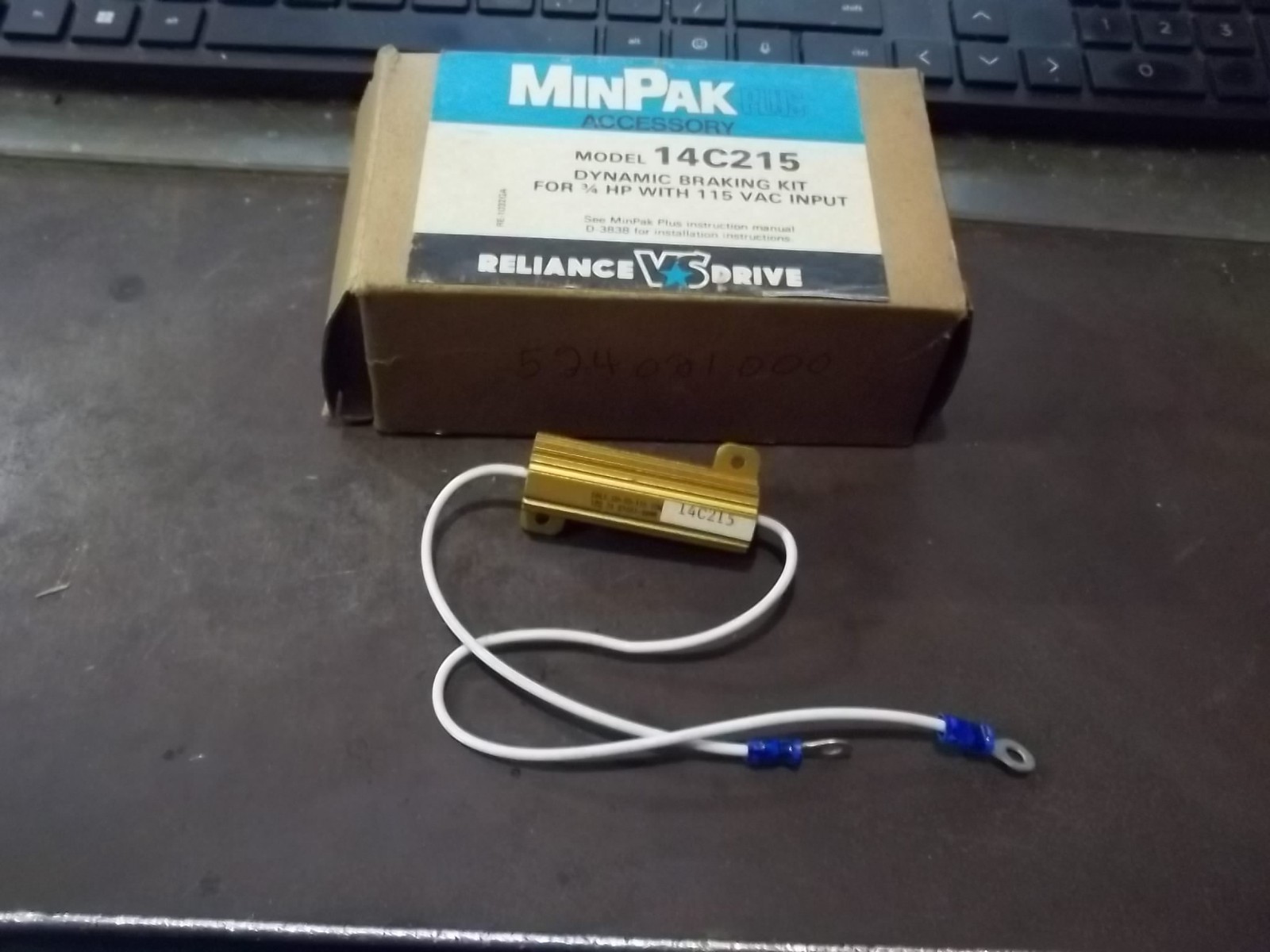 NIB RELIANCE 14C215 DYNAMIC BRAKING KIT FOR 3/4HP (366-3)