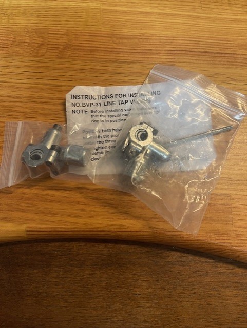 2X BVP-31 Bullet Piercing Valve Line Tap Refridgerator Air Conditioning Valve