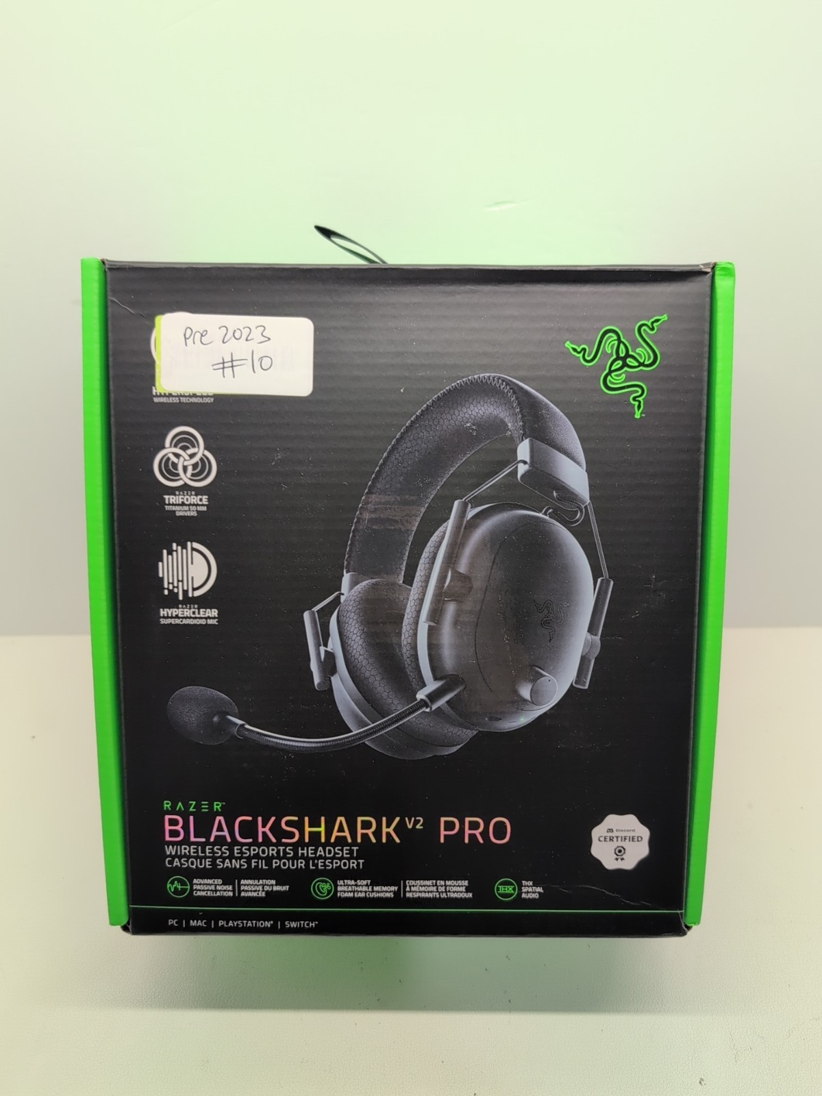 Razer BlackShark V2 Pro Wireless Gaming Headset (Pre 2023 Version) with box #10