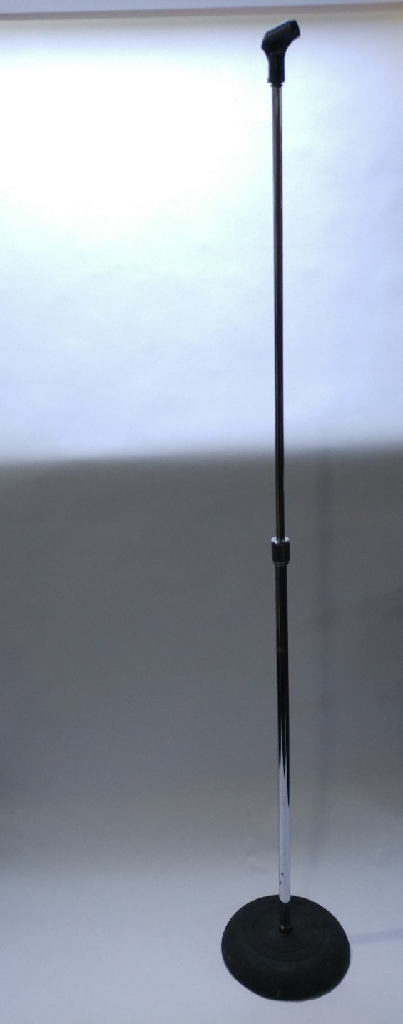Vintage Atlas Sound PP-3610 Adjustable Microphone mic Stand heavy Cast Iron Base