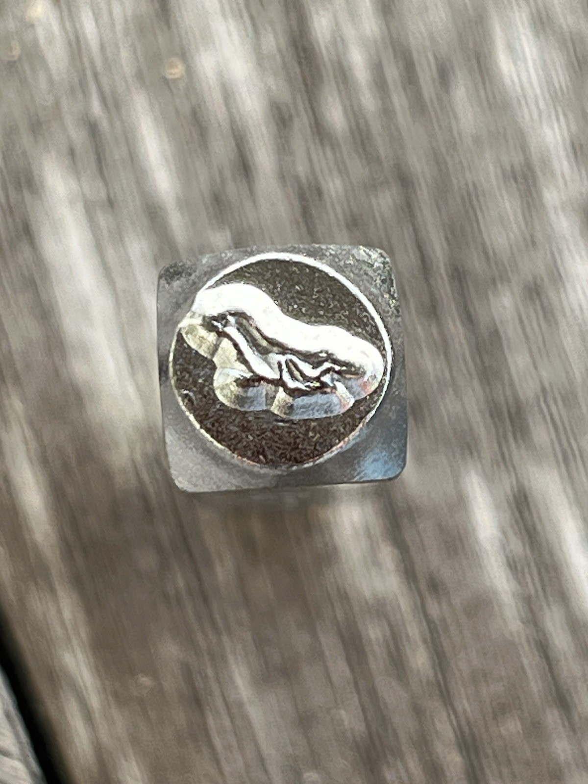 6mm Seal Steel Metal Punch Jewelry Design Stamp