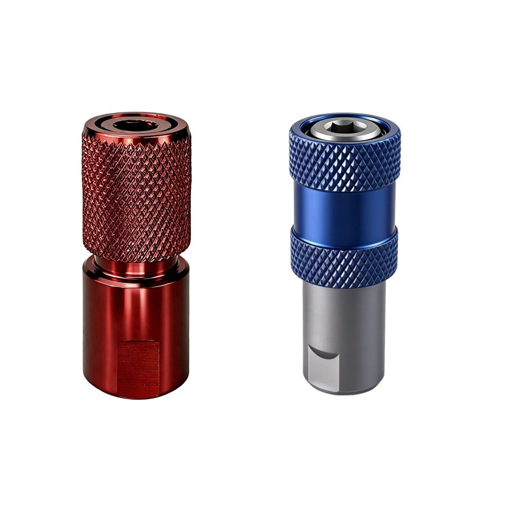 2x Angle Grinder Adapter for m10 To 6.35mm Hex Connector For 100-type Angle