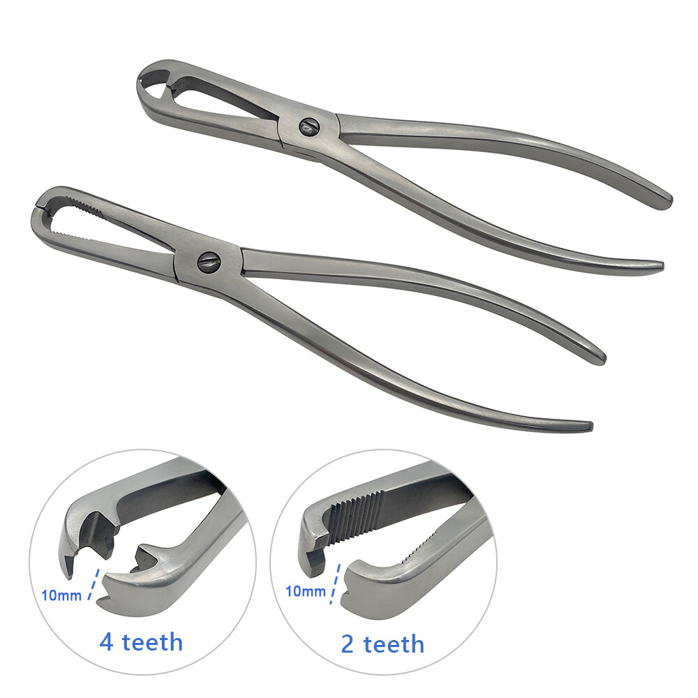 Bone Holding Forceps Teeth Bone forceps Stainless Steel Orthopedic Instrument