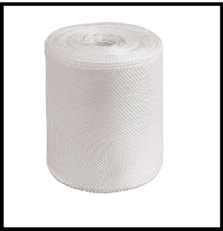 4 Inch x 99Ft Fiberglass Cloth Roll Non-Adhesive Woven Cloth Strip For Repair