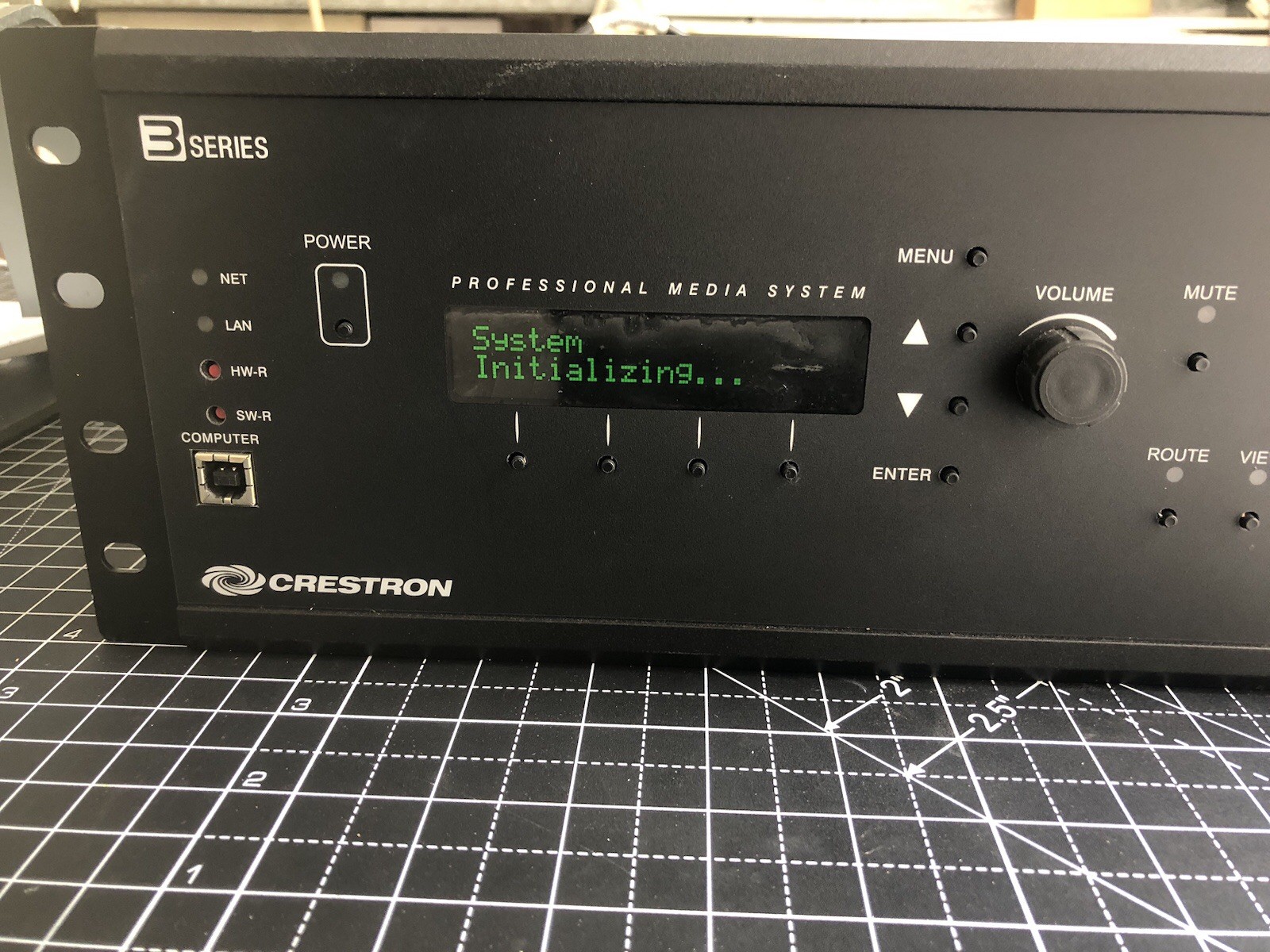 Crestron DMPS3-300-C Black Digital Media Presentation System - With Power Lead