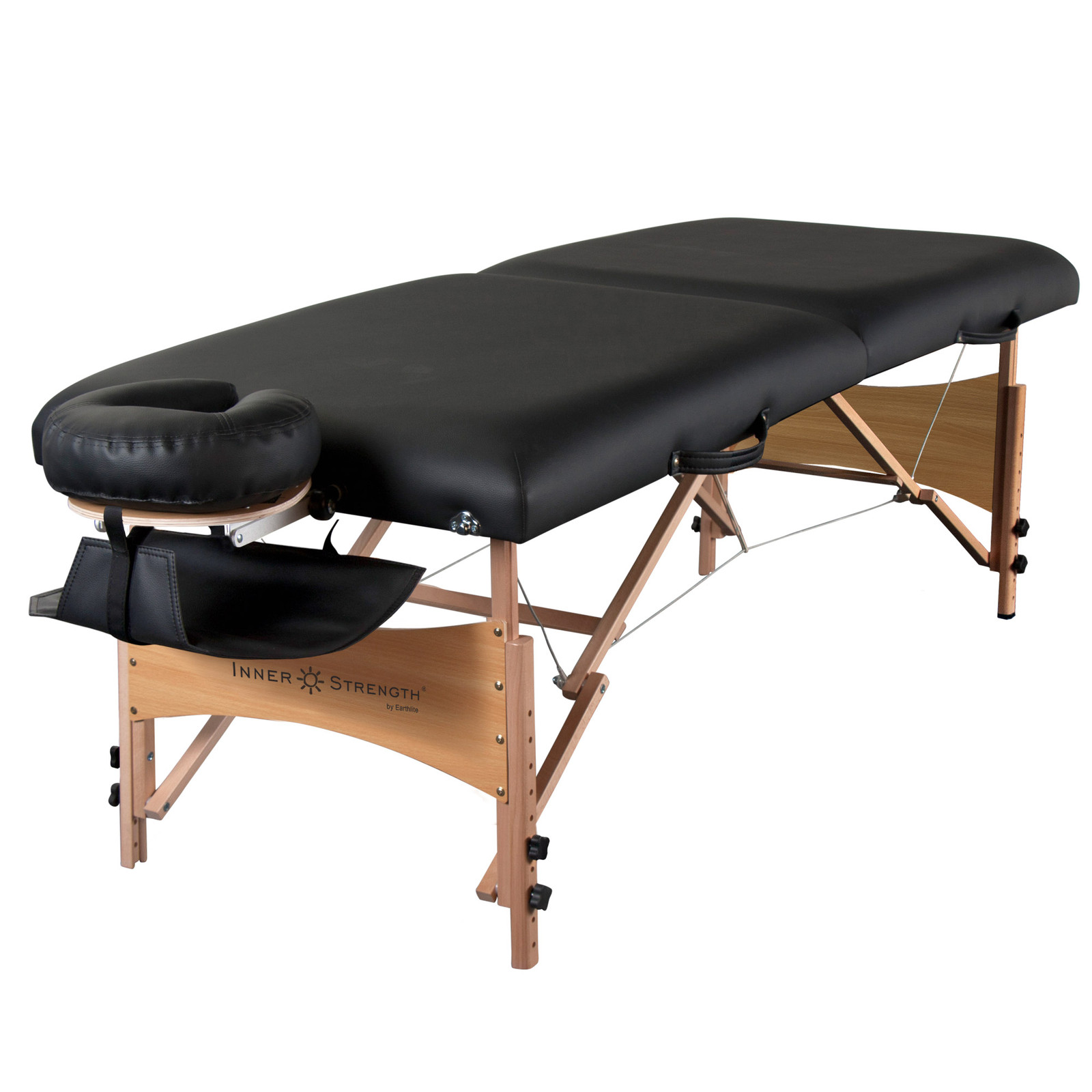 MASSAGE TABLE BED EARTH LIGHT PORTABLE FOLDING FOLDABLE COLLAPSIBLE ADJUSTABLE ~