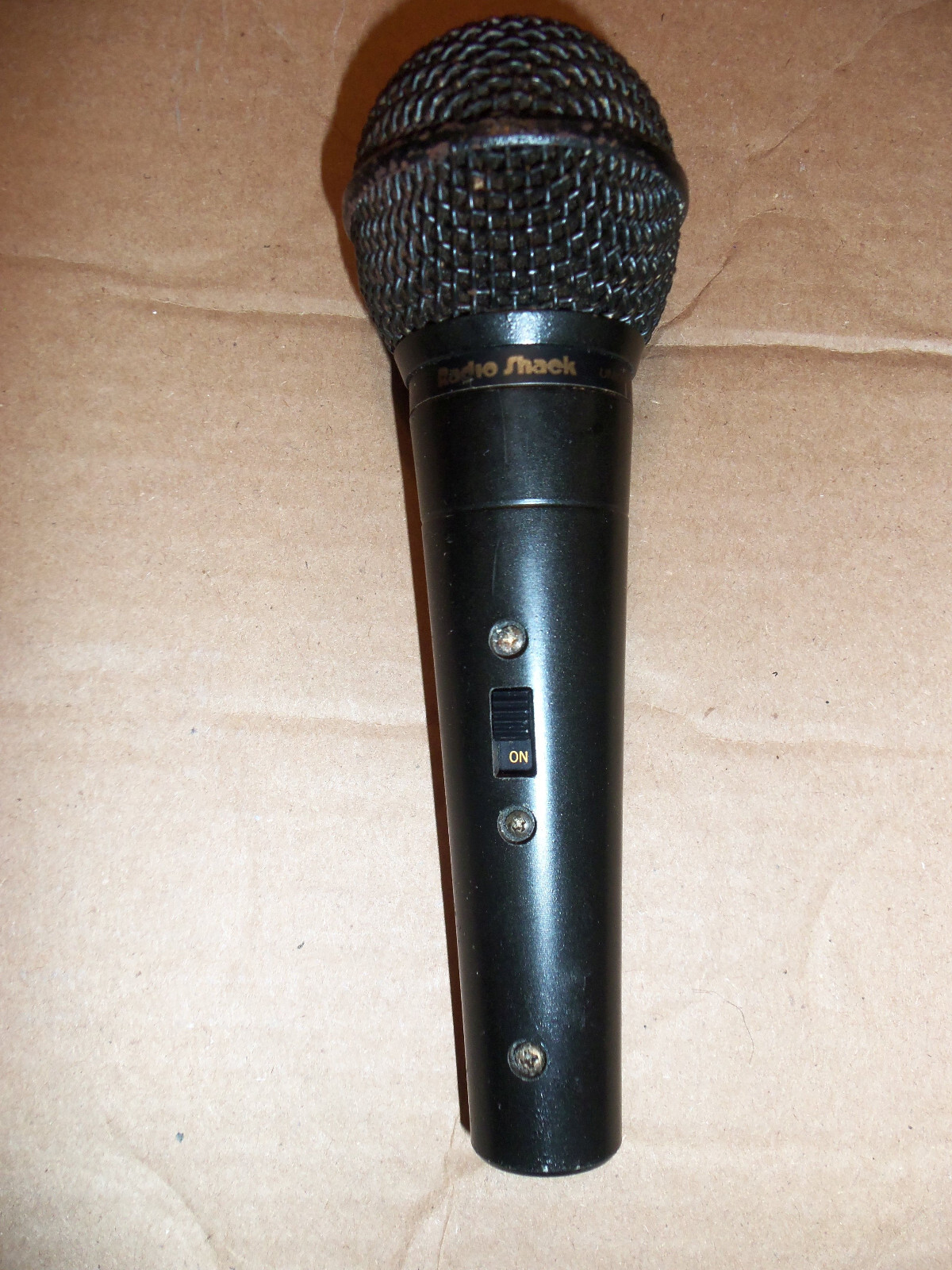 Unidirectional Dynamic Microphone Radio Shack 33-3004 Wired Analog Working