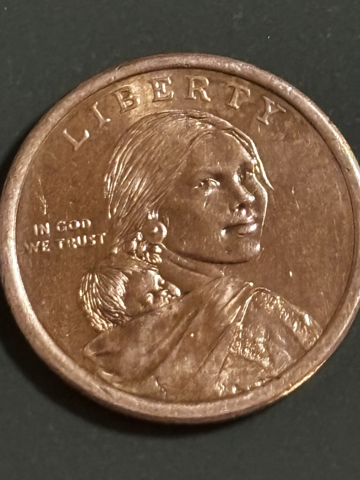 United States 2010 -D Native American $1 Bronze Coin