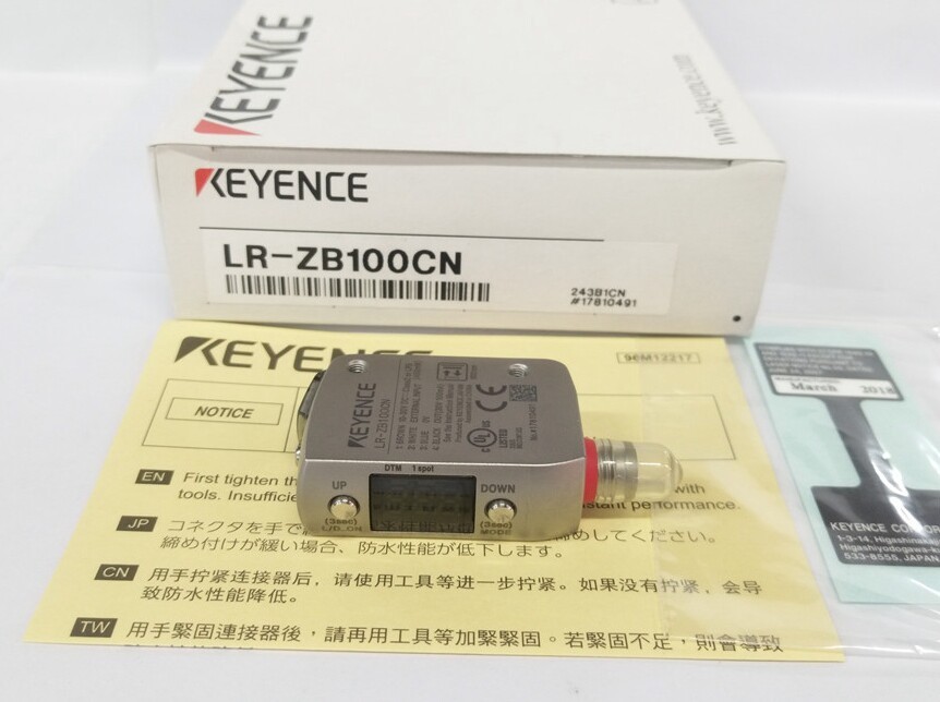 1PC New Keyence LR-ZB100CN Laser Sensor In Box US Free TAX LRZB100CN