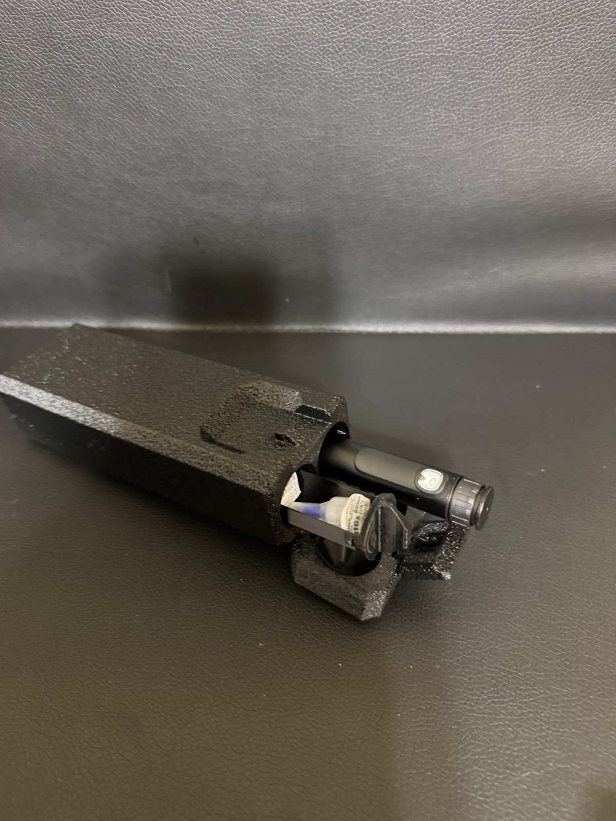 V1 Reusable peptide Pen with Custom 3D printed dual pen Case with insert