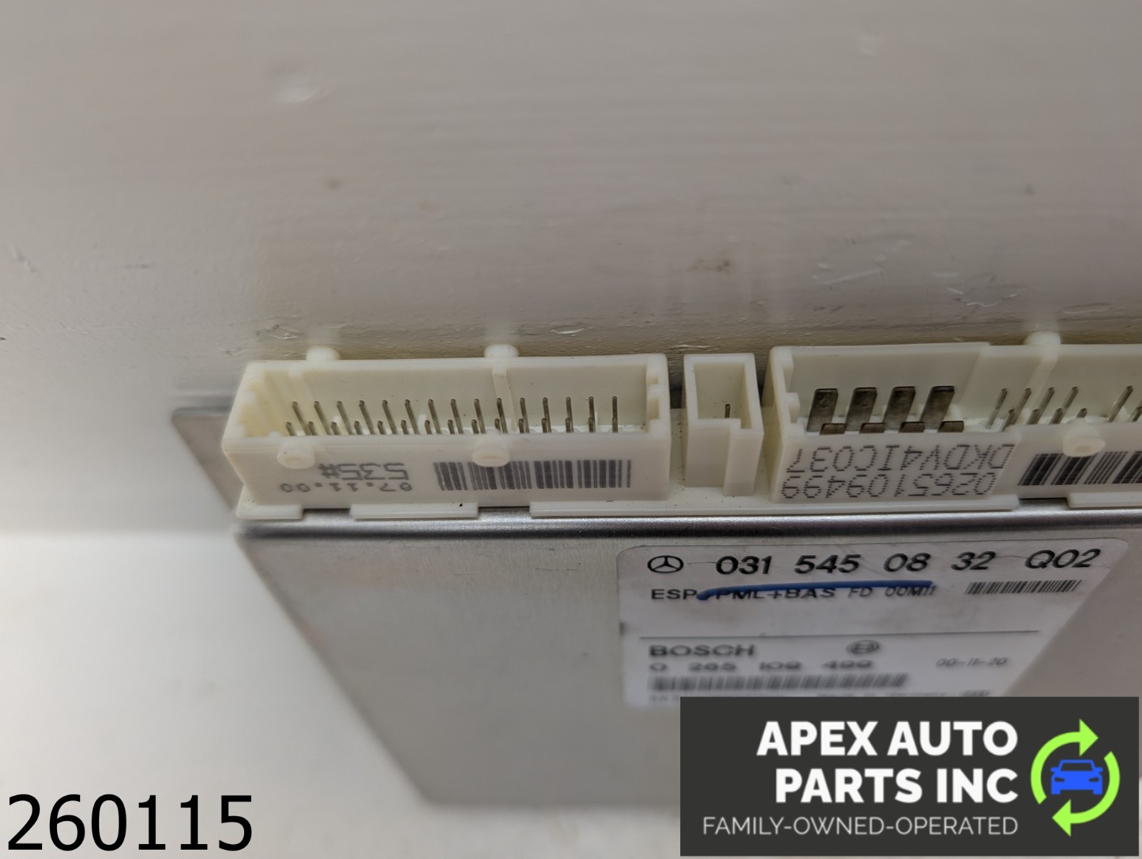 OEM 2001 Mercedes E320 3.2L ABS Control Module Unit