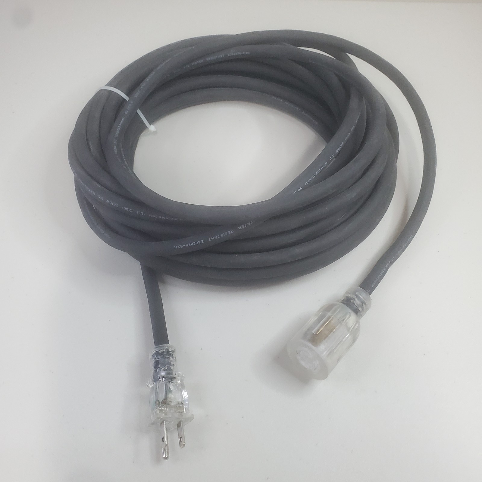 Heavy Duty 75 FT Water Resistant Electrical Cable Nema 5-15P to L5-15R CM-L515C
