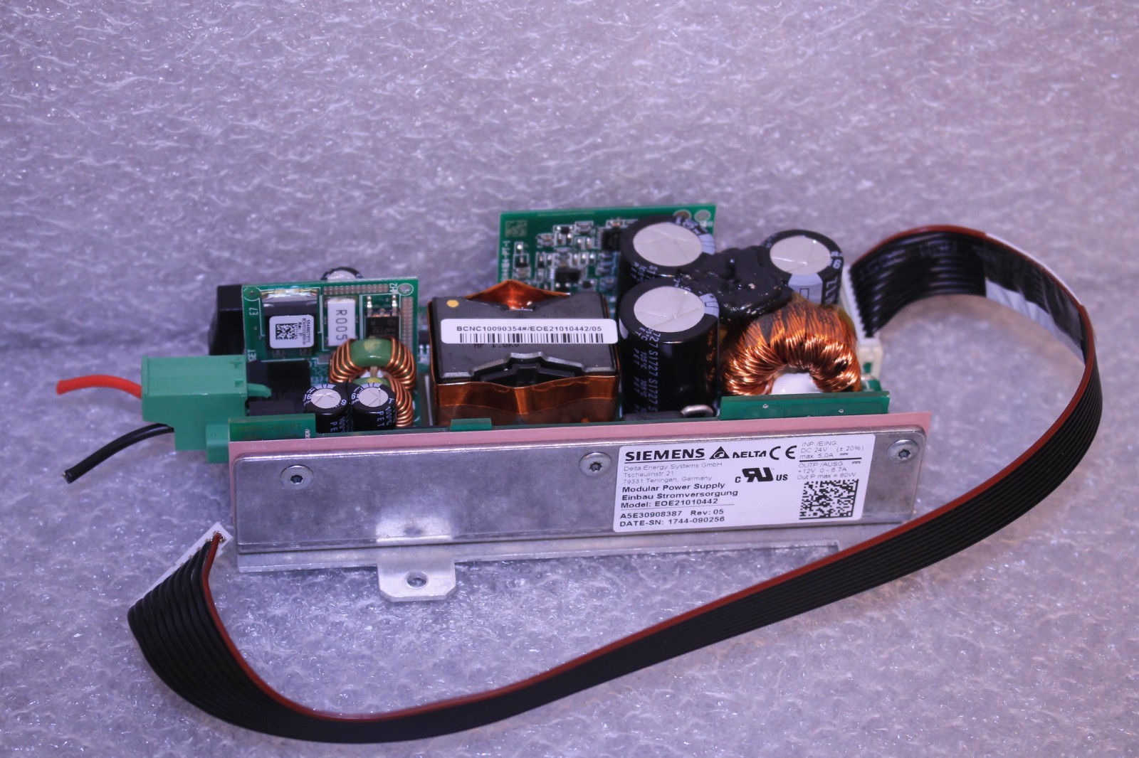 Siemens Simatic IPC477D 477E Power Supply PSU 24V A5E30908387 EOE21010442