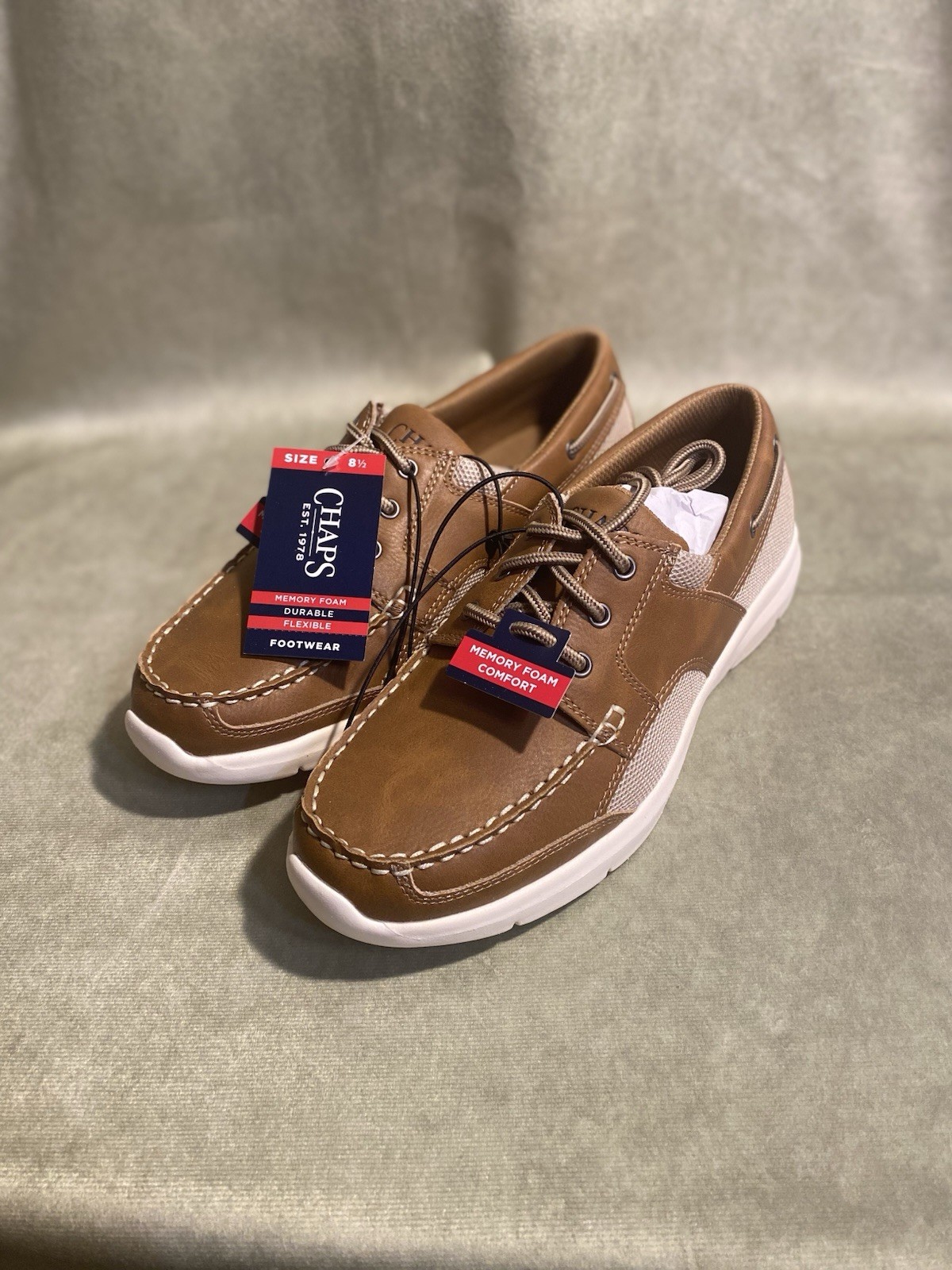 Chaps Men’s Boat Shoes Sz 8.5