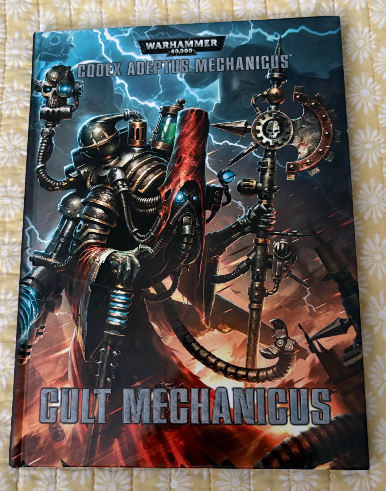 Warhammer 40K Codex Cult Mechanicus HC 7th Ed 2015 Games Workshop VG
