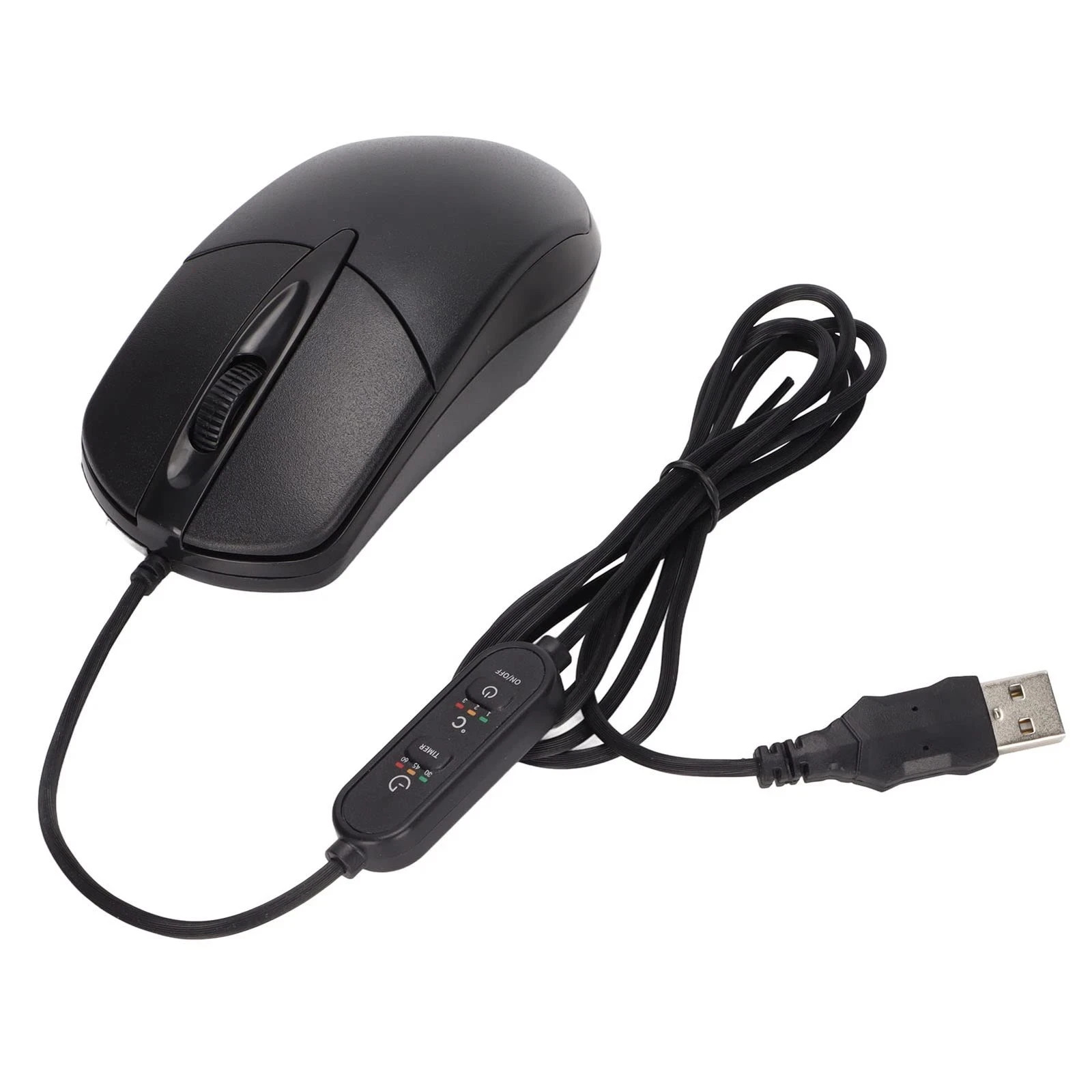 Heated Mouse 3 Levels Adjustable Wired Heating Hand Warmer
