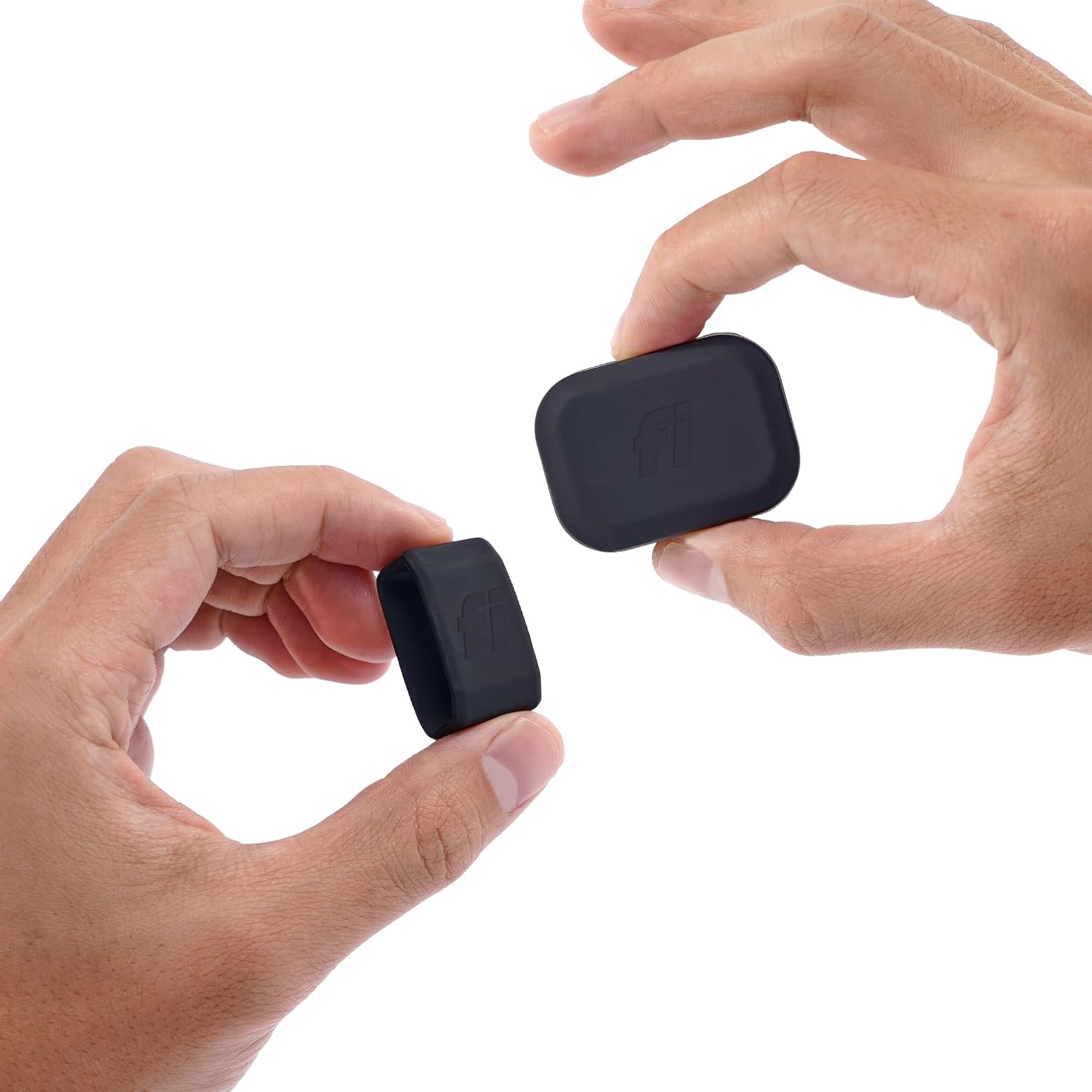 Mini Black Silicone GPS Tracker Case for Pets