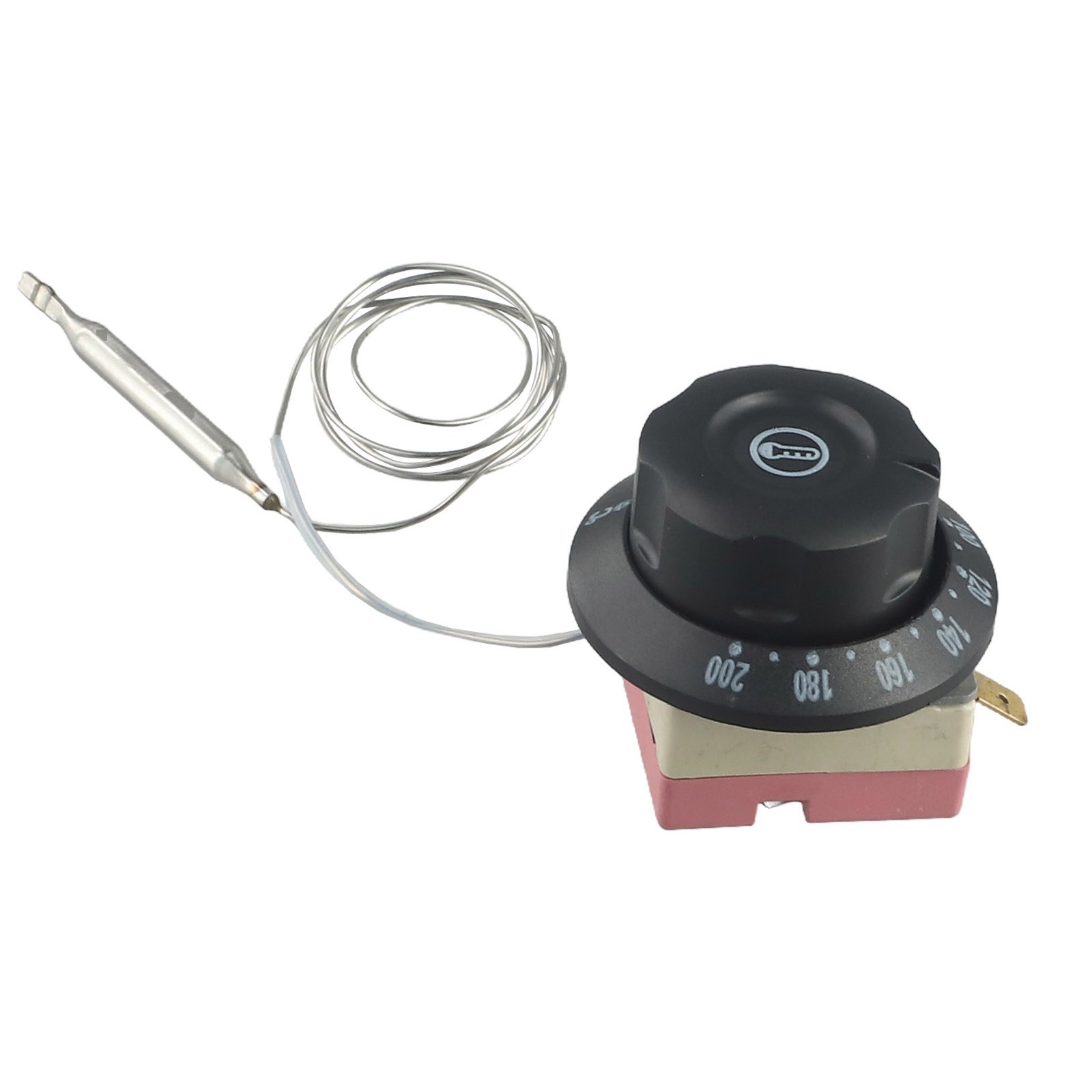 Oven Thermostat Controller Switch 2 Pin 250V 16A Adjustable Temperature