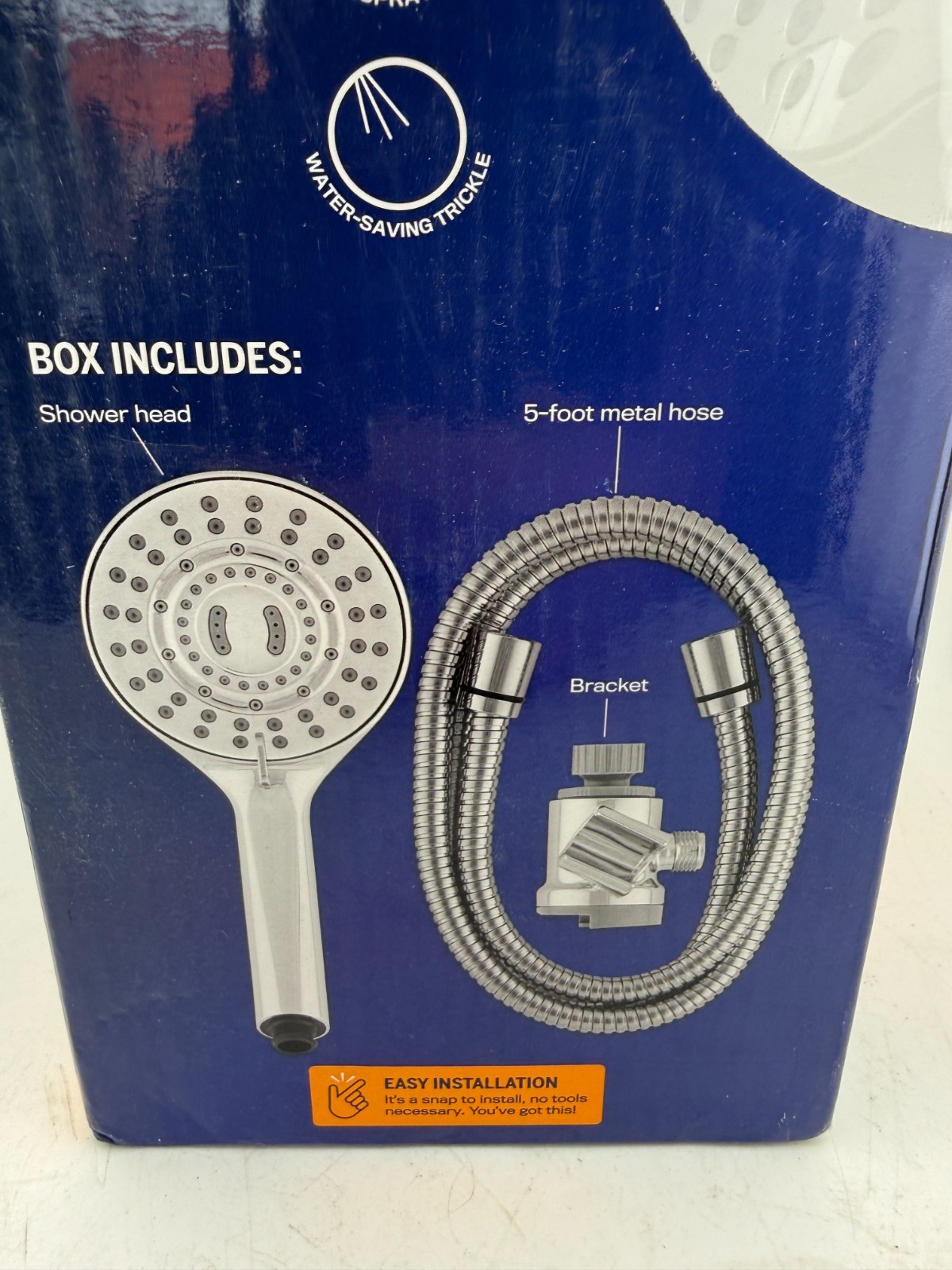 Waterpik 8-Spray Wall Mount Magnet Assist Multi Height Handheld Shower Head