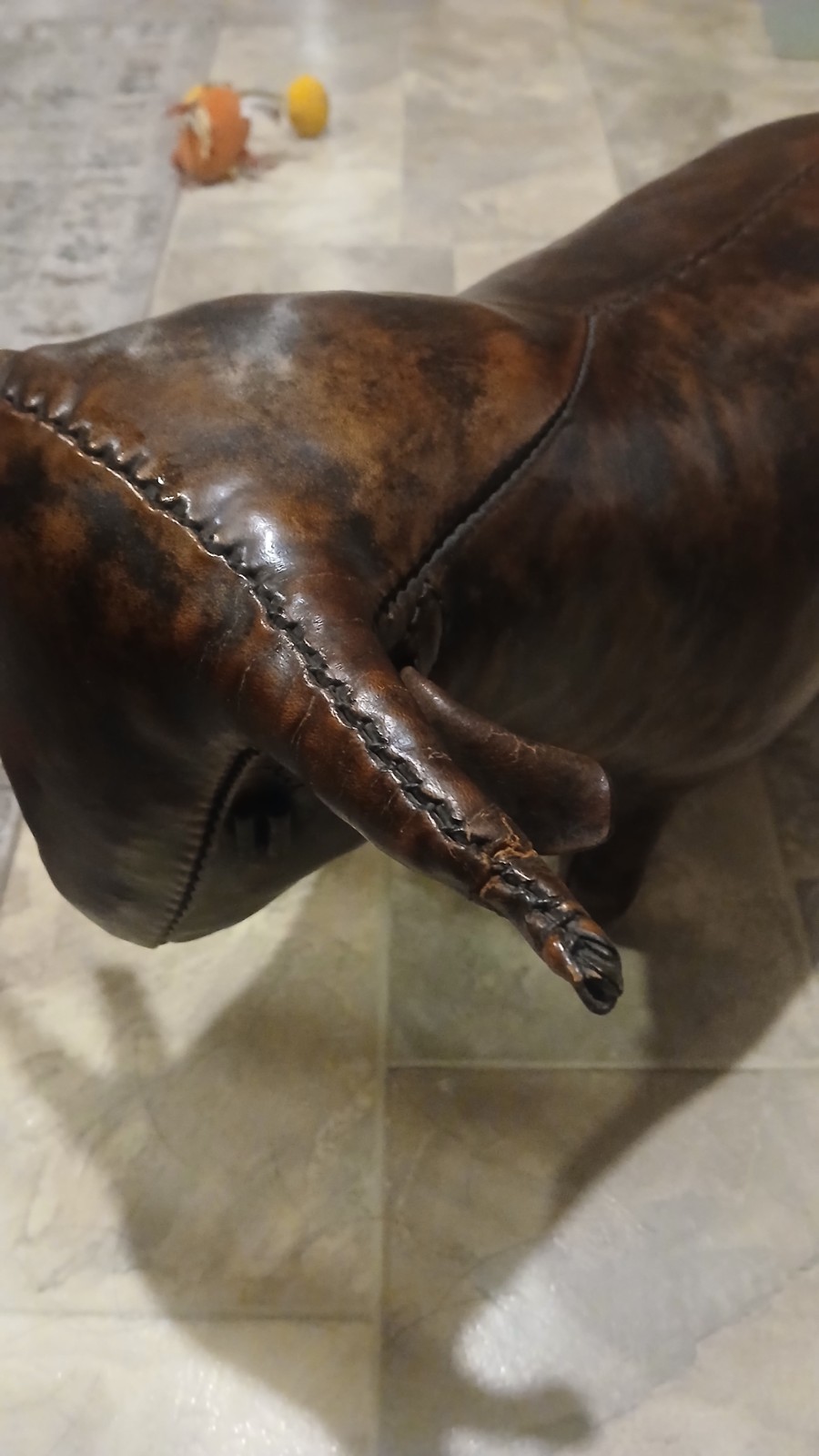 1960s Dmitri Omersa Leather Bull