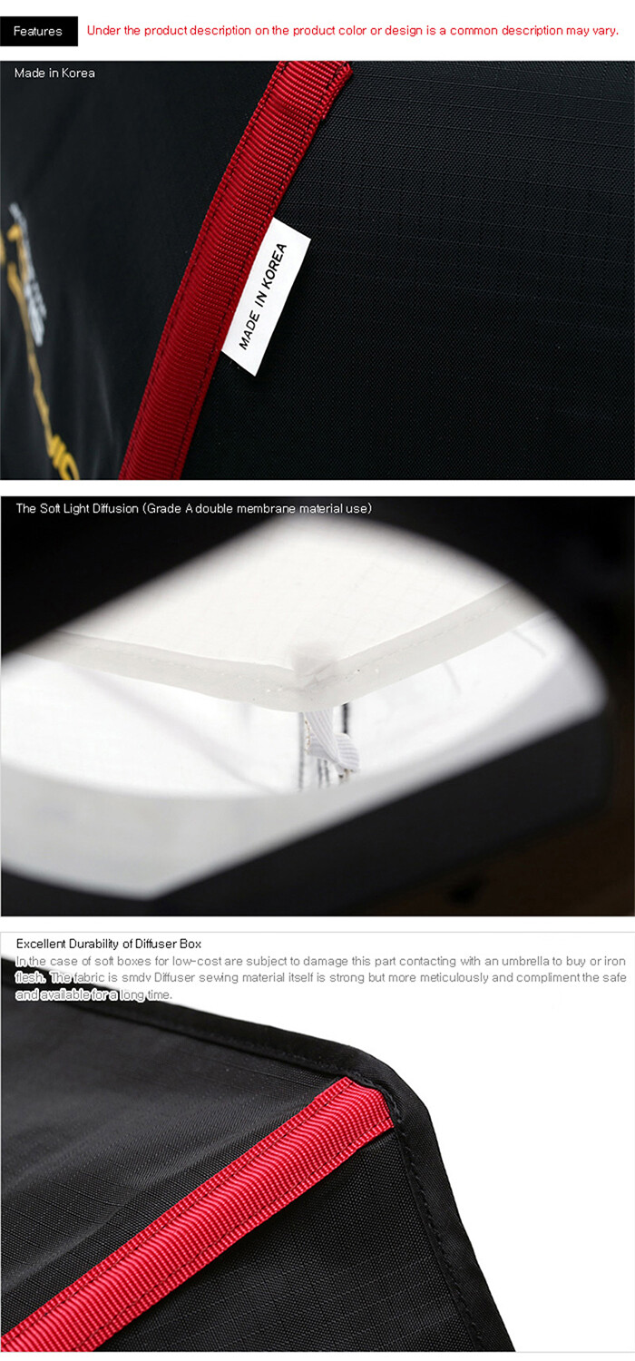 SMDV SPEED-BOX 47 Rectangular Soft-box Diffuser for S-Light S-Lite Quantum Flash