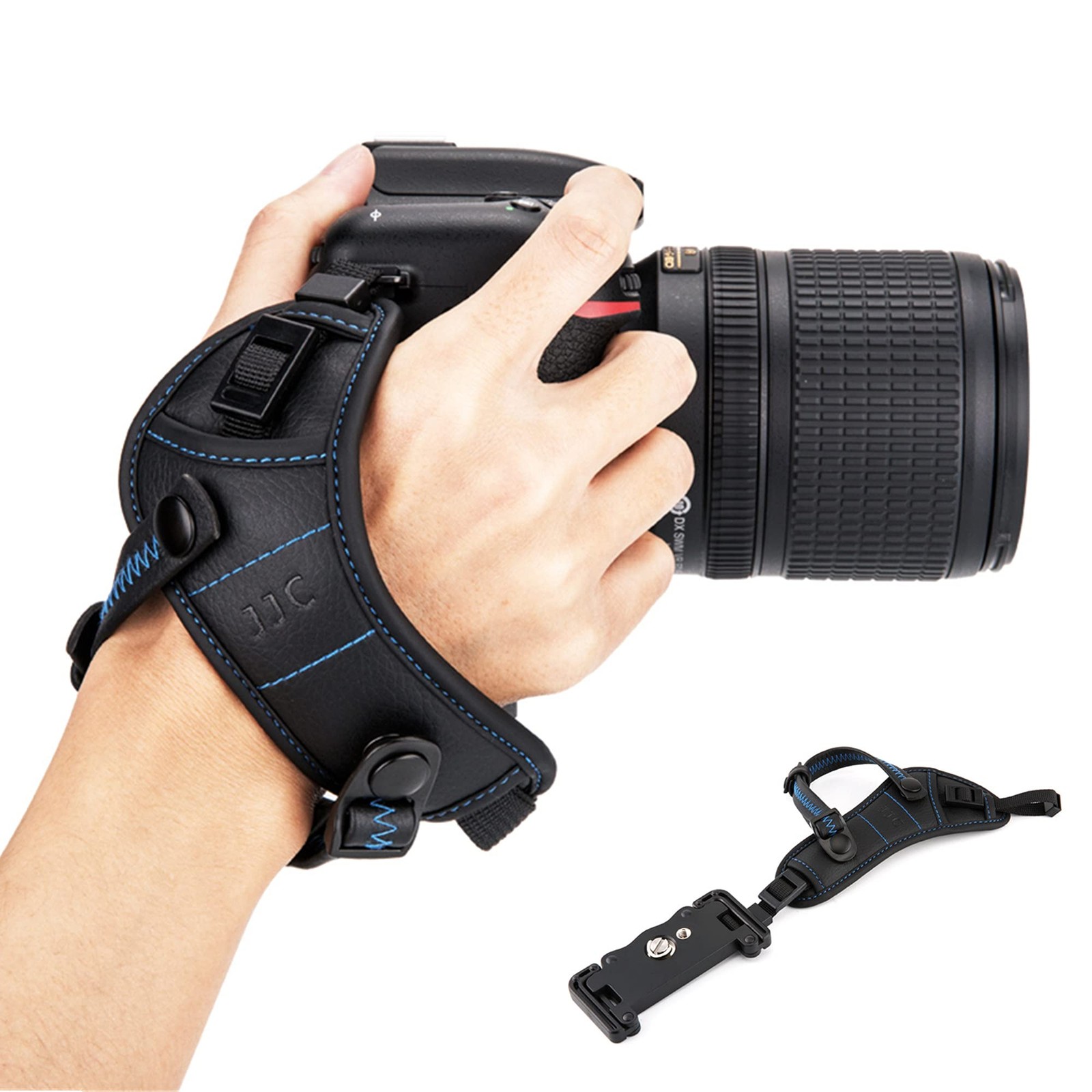 L Size Hand Strap Grip Wrist Strap With Standing U Plate for Canon EOS 5DM4 5...