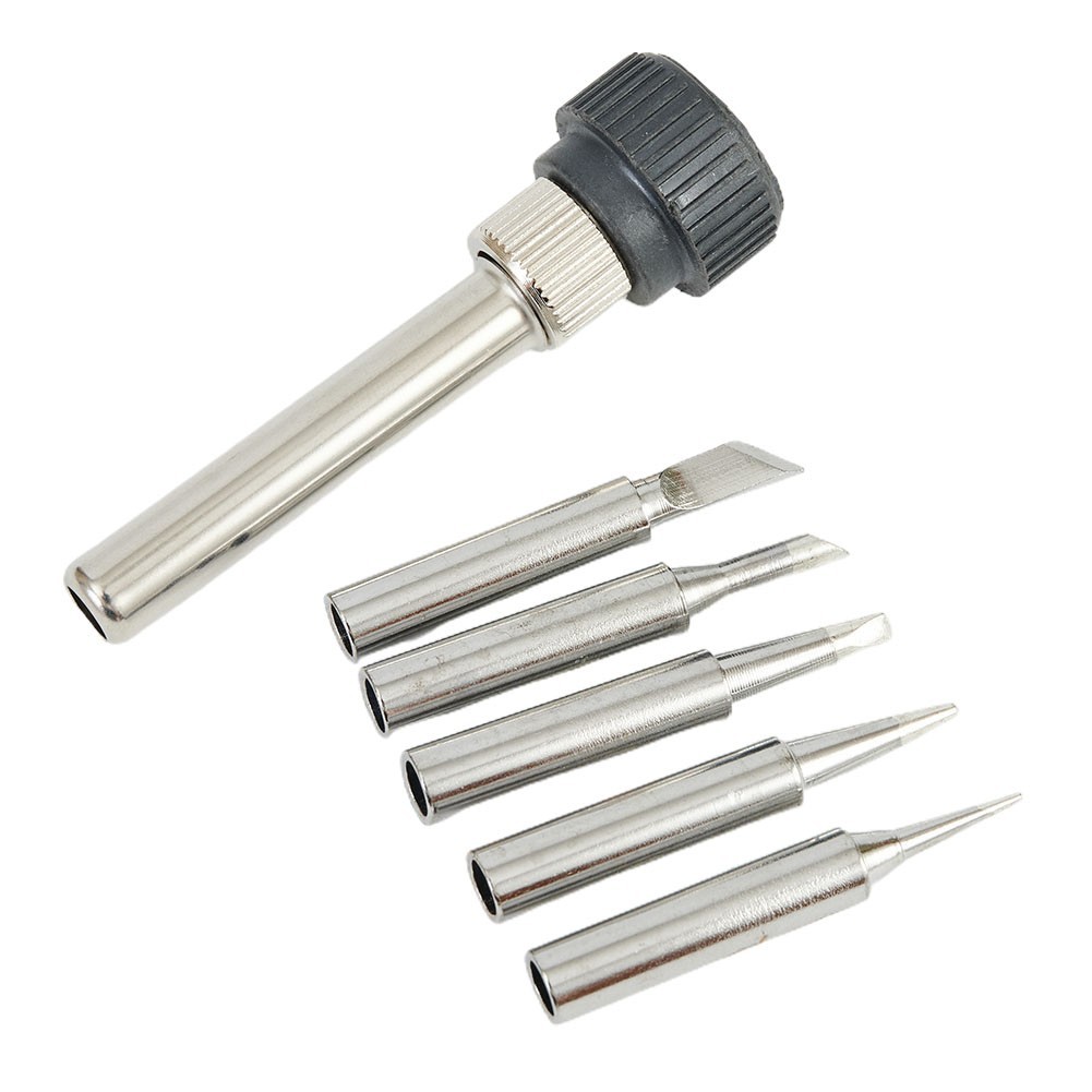 Tools Soldering iron Tips Supplies 5pcs Set Handle Copper 42mm 898D 852D+