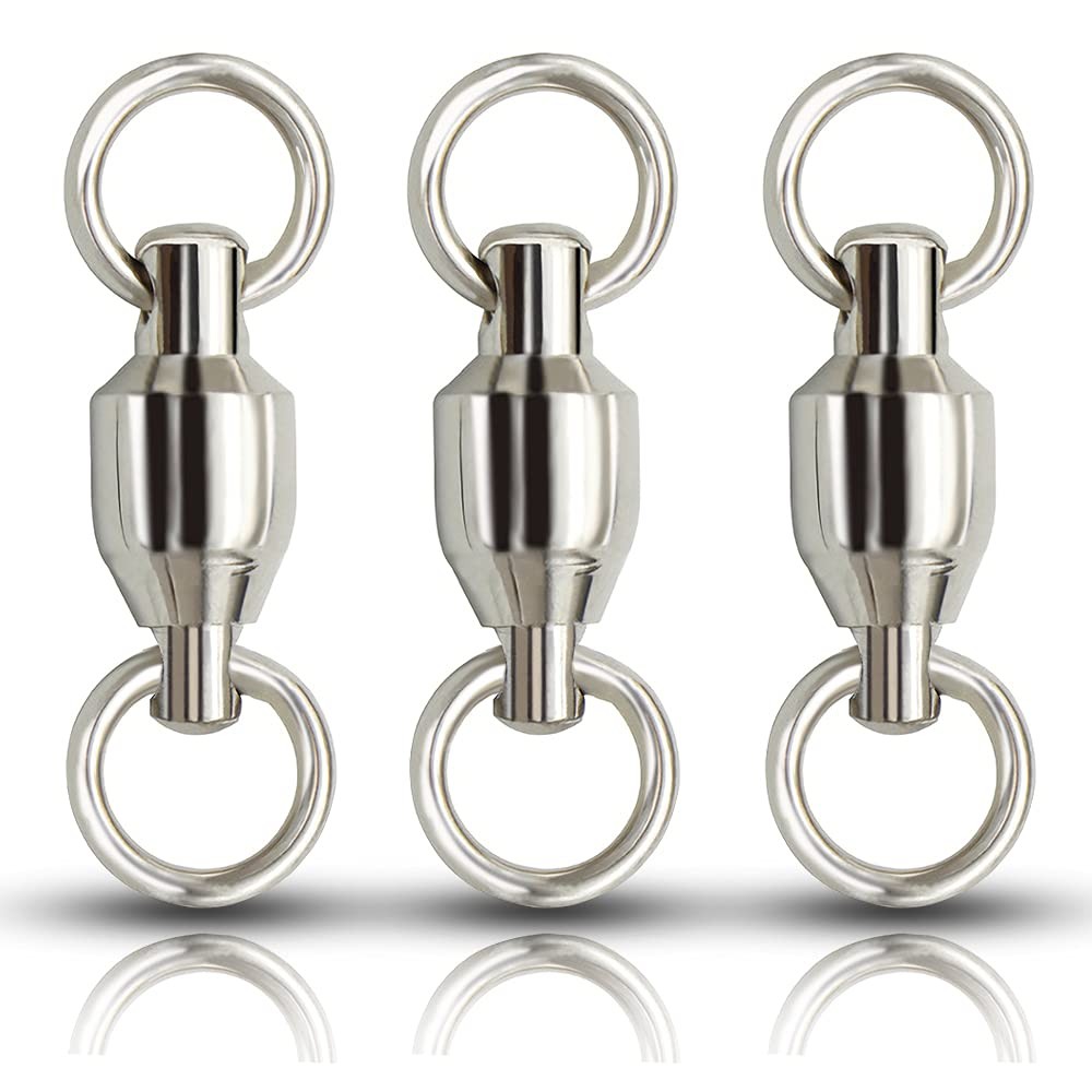 Ball Bearing Fishing Swivels Stainless High Strength Bearing Swivels Fishing ...