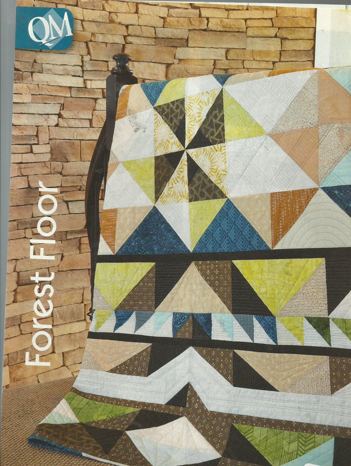 E0779   FOREST FLOOR QUILT PATTERN/INSTRUCTIONS