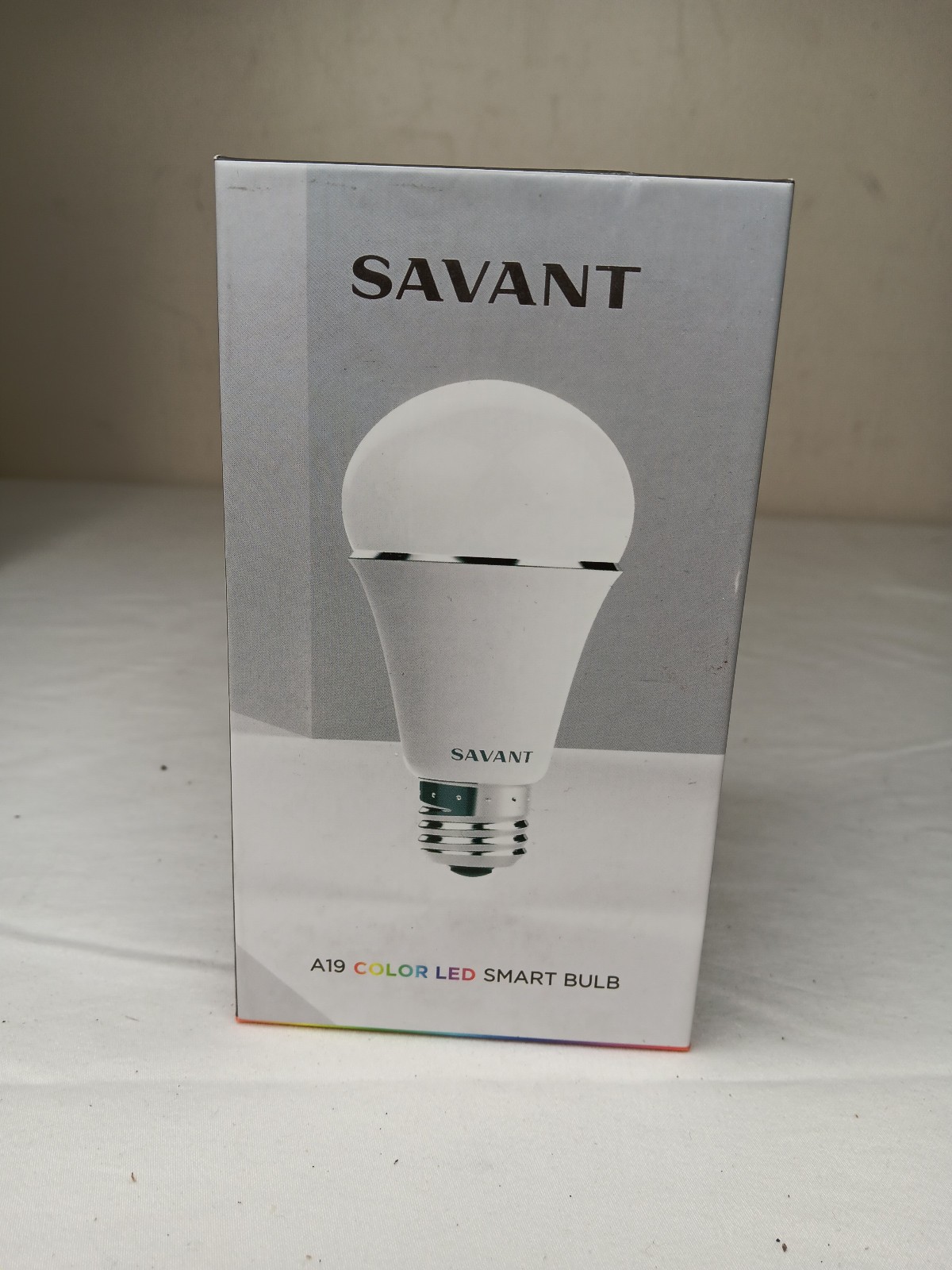 Savant A19, Color LED Smart Light Bulb App Controlled
