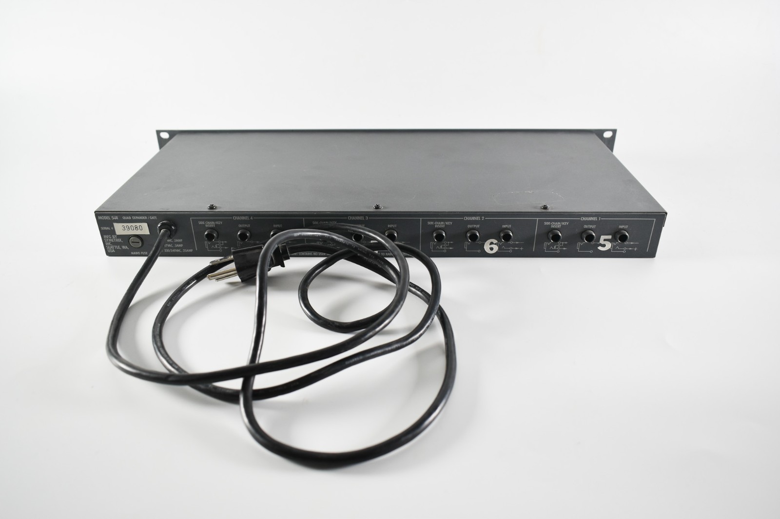 Symetrix 544 4 Channel Quad Expander Gate Rack Unit