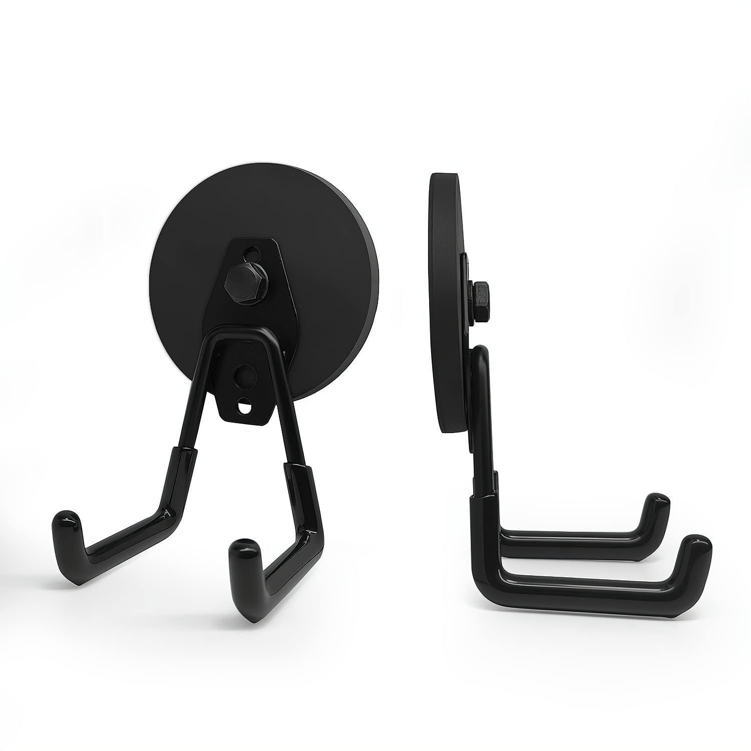Magnetic Hooks Heavy Duty 2 Pack, Strong Magnet Hooks for Hanging Heavy Duty,...