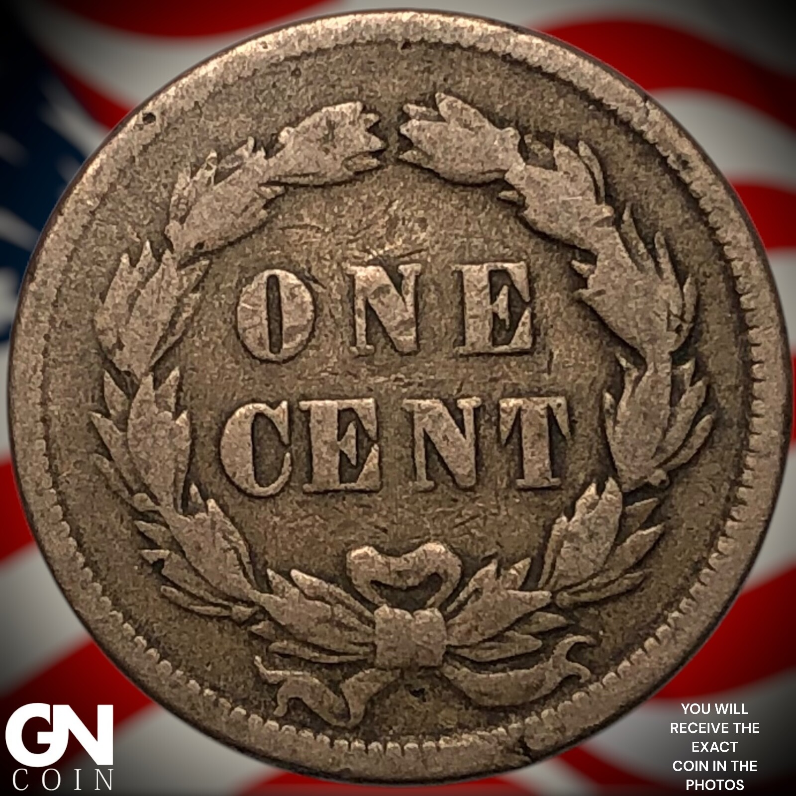 1859 Indian Head Cent Penny Y7454