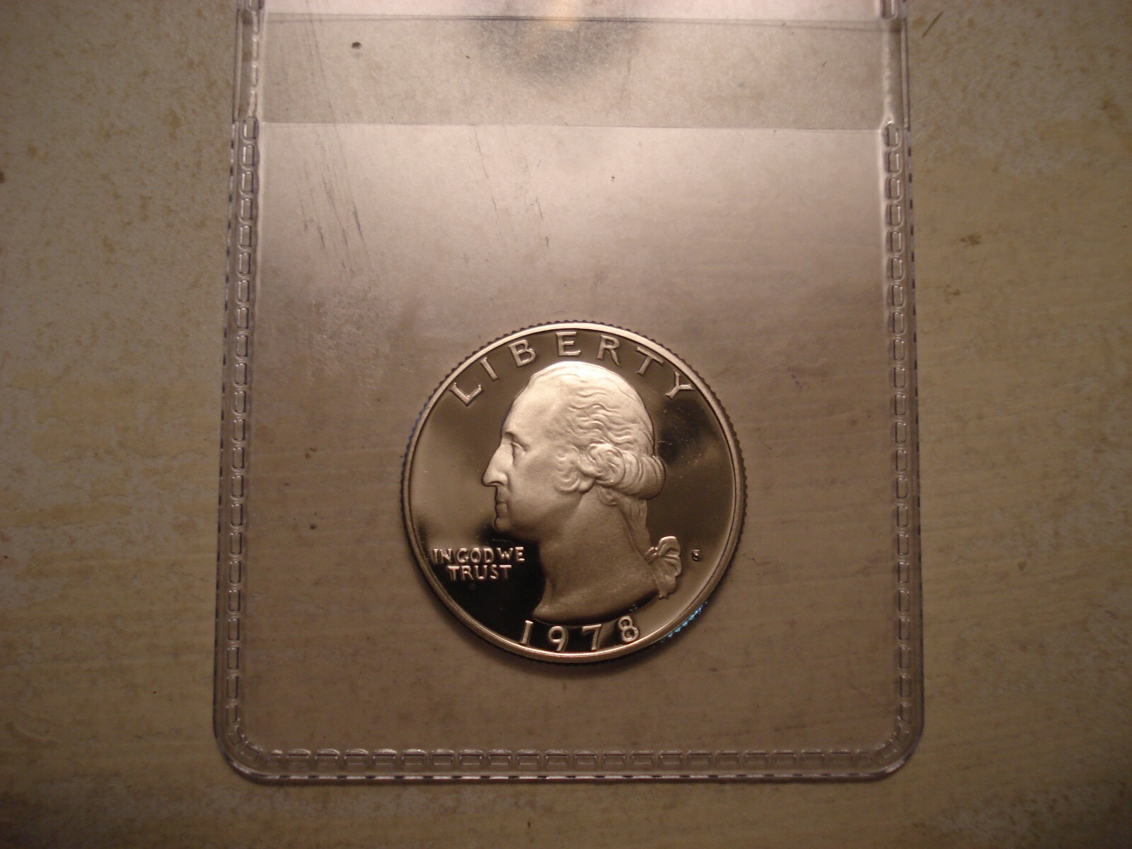 1978-S PROOF CLAD WASHINGTON QUARTER