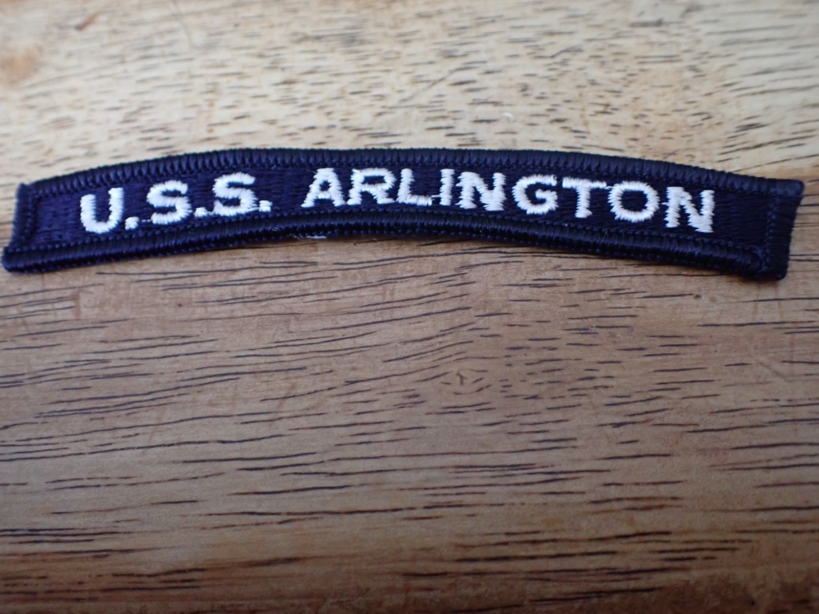 U S NAVY U.S.S. ARLINGTON USN DESTROYER BATTLESHIP SUBMARINE  PATCH BX T #107