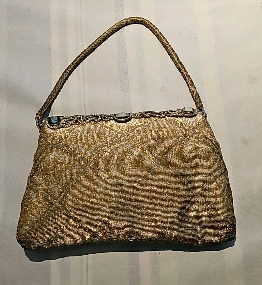 Antique Sterling Silver Clutch floral coin Purse Bag free shipping