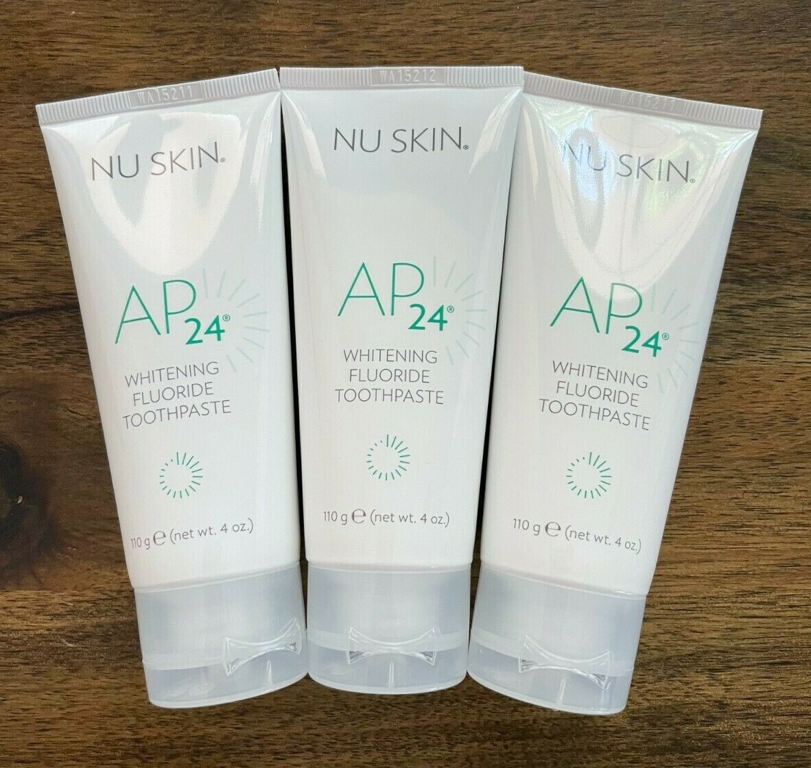 EXP 11/2027. Made in USA. Nu Skin AP-24 Whitening Fluoride Toothpaste 3 Pack