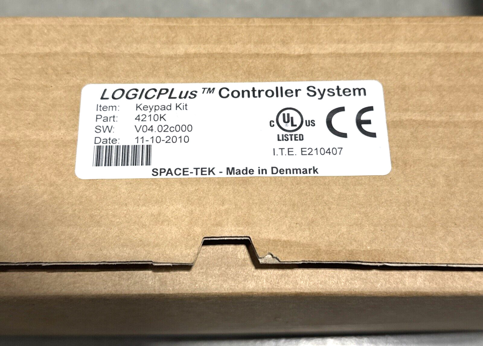 SPACE-TEK LogicPlus MOBILE Storage Security Systems Control Keypad Kit II *NEW*