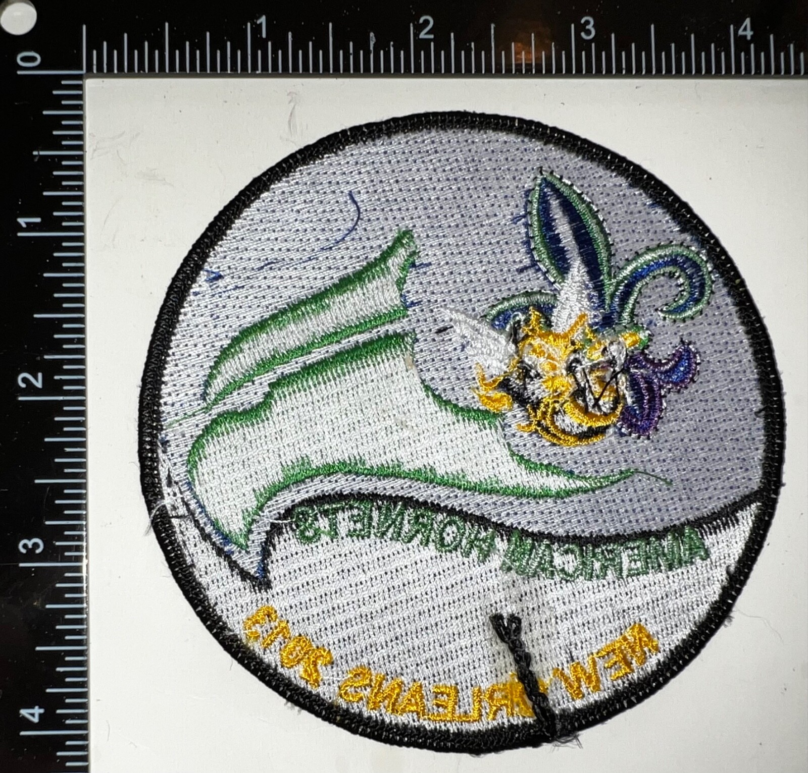 USAF 43rd Fighter Squadron American Hornets New Orleans 2013 Patch