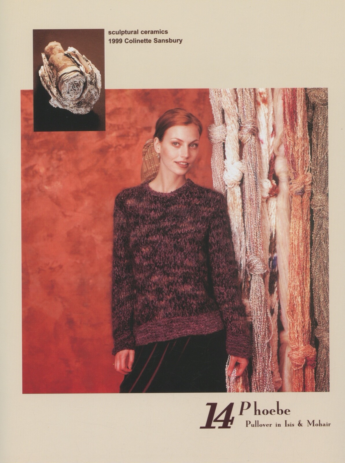 COLINETTE Knitting Pattern Book - Art to Wear - 15 Designs