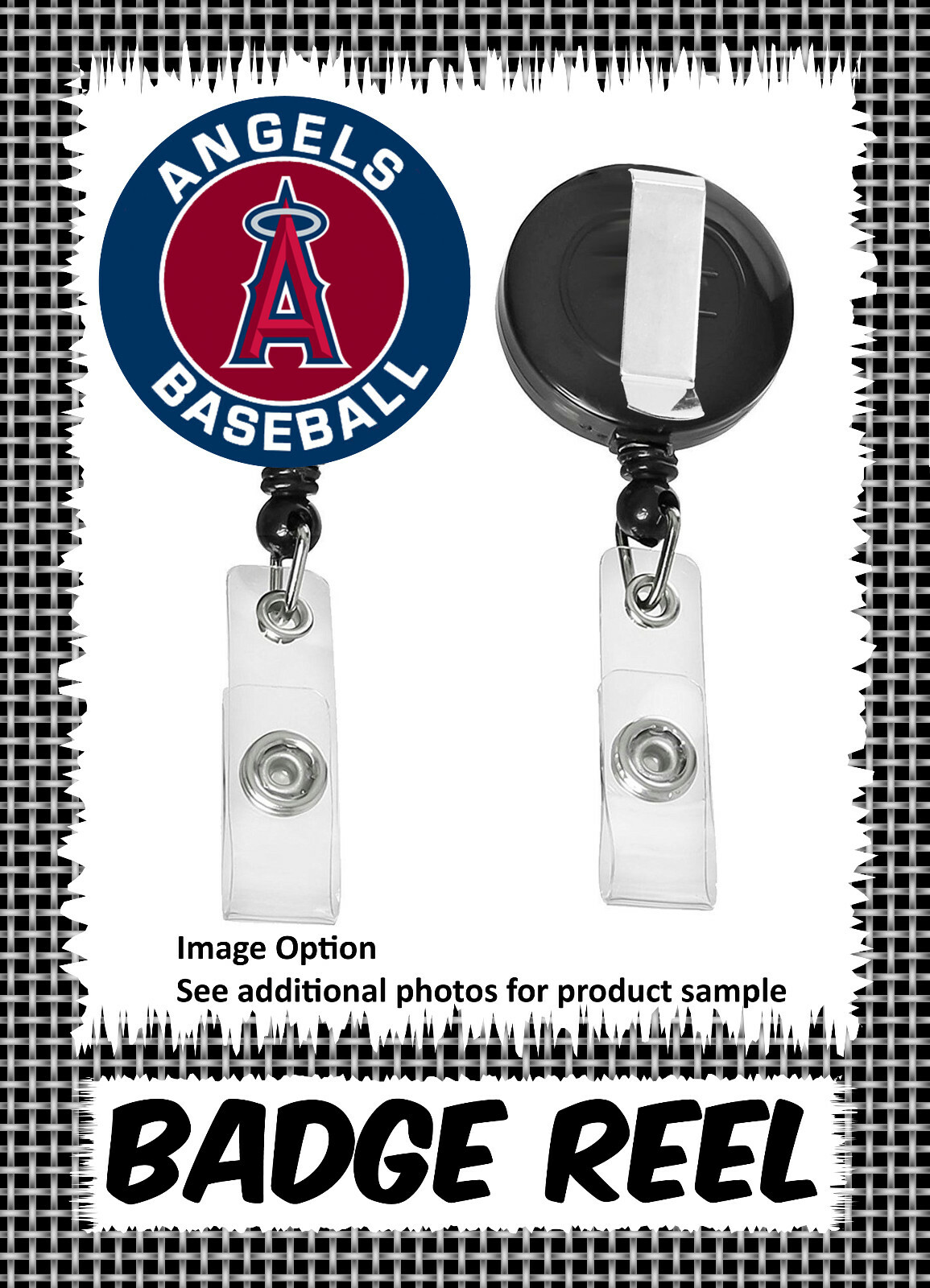 Los Angeles Angels of Anaheim - Badge Reel - Choose From 12 Designs