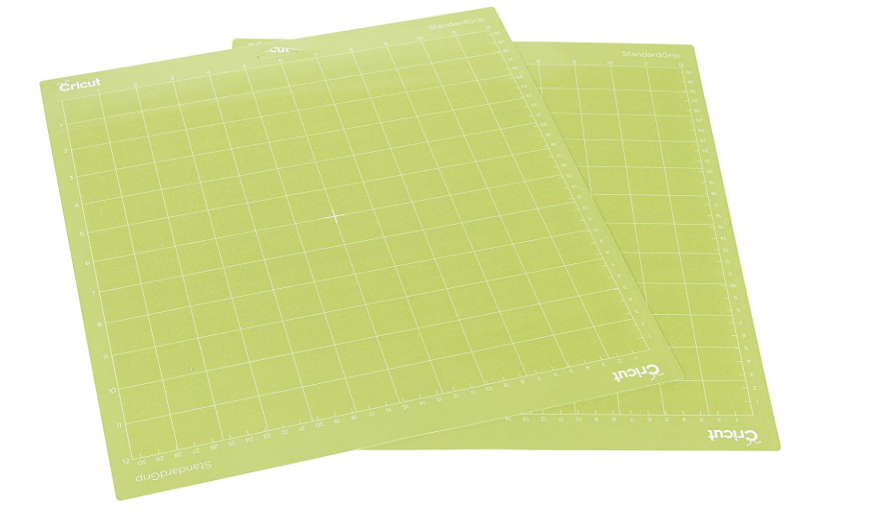 Standard Grip Cutting Mat Pad Cricut Cover Expression Machine Use 12"x12" 2 Pack