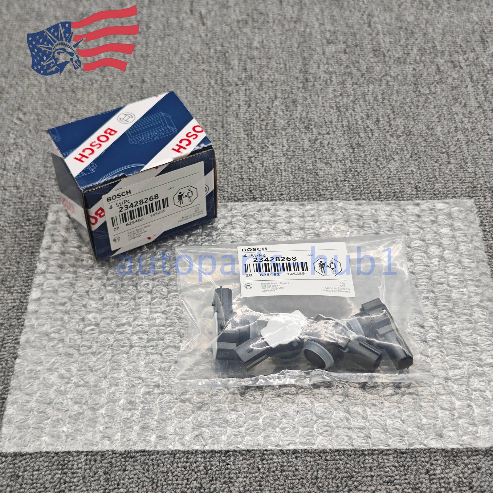 4 x Parking Sensor Bumper Aid Backup PDC 23428268 52050134 84153946 For BOSCH GM