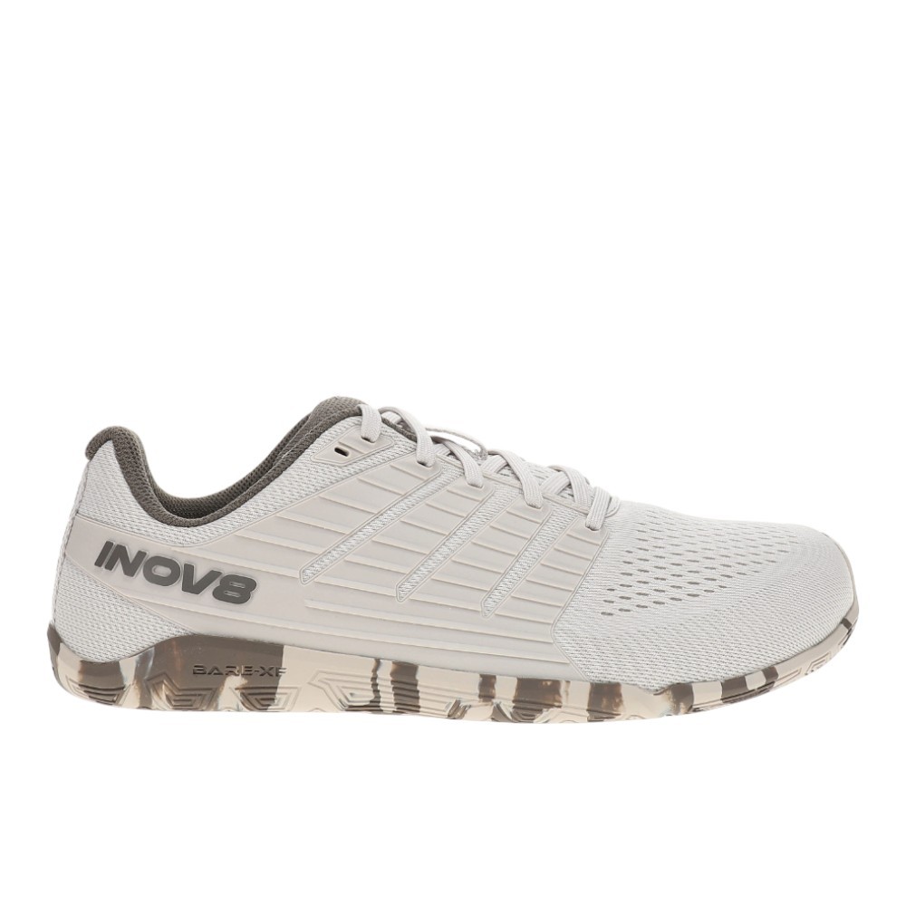 Inov-8 Bare Xf V2 Training  Mens Grey Sneakers Athletic Shoes 001658-LGMU