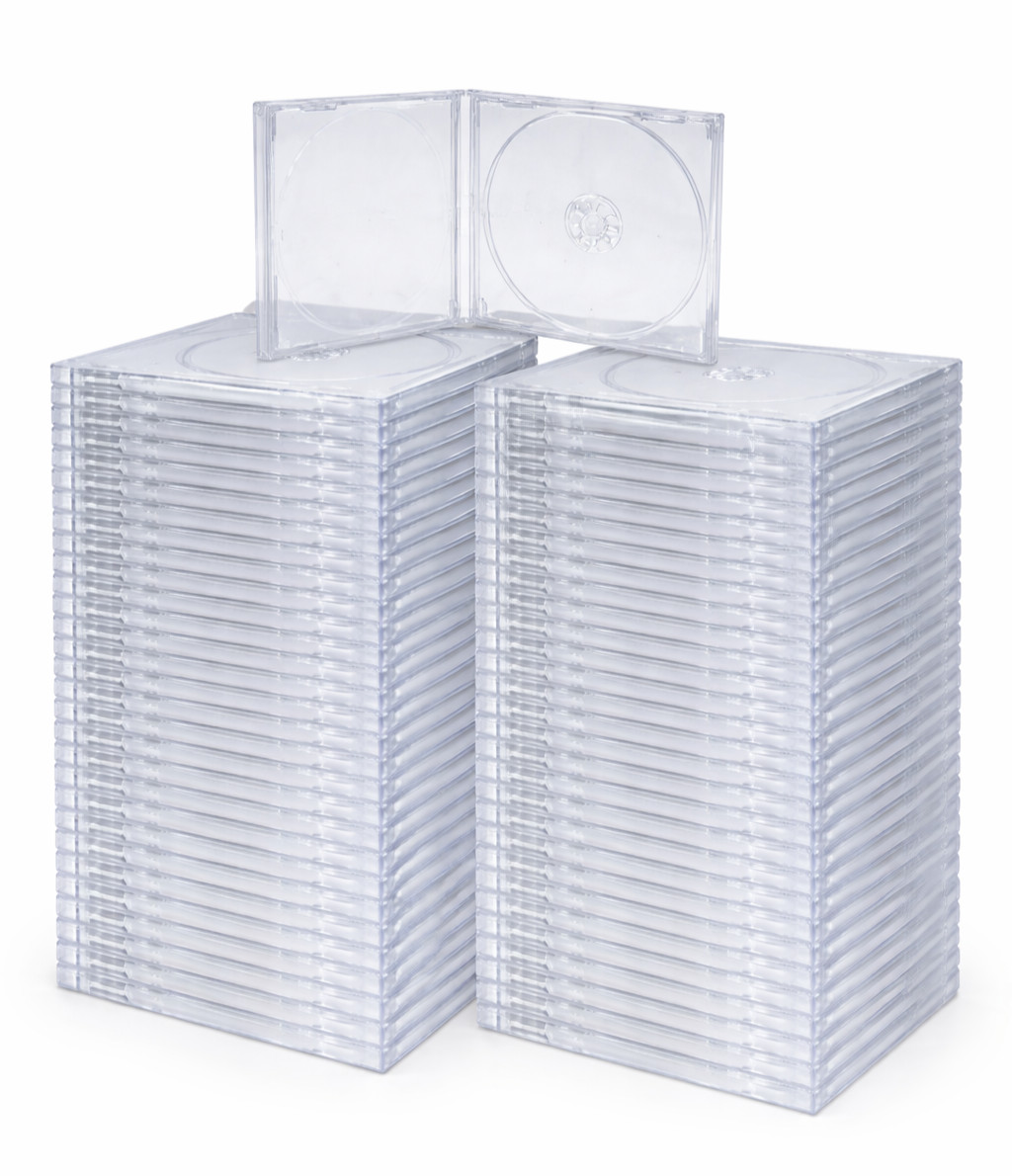 Standard CD Jewel Cases Disc Clear For PS1 PC Dreamcast CD Jewel Case